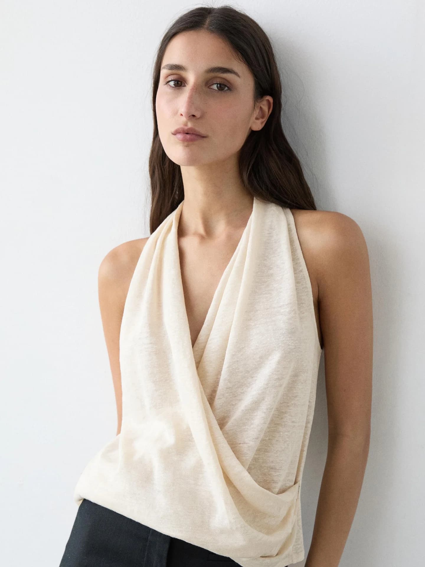 Завернуть топ драпировкой - фото 9