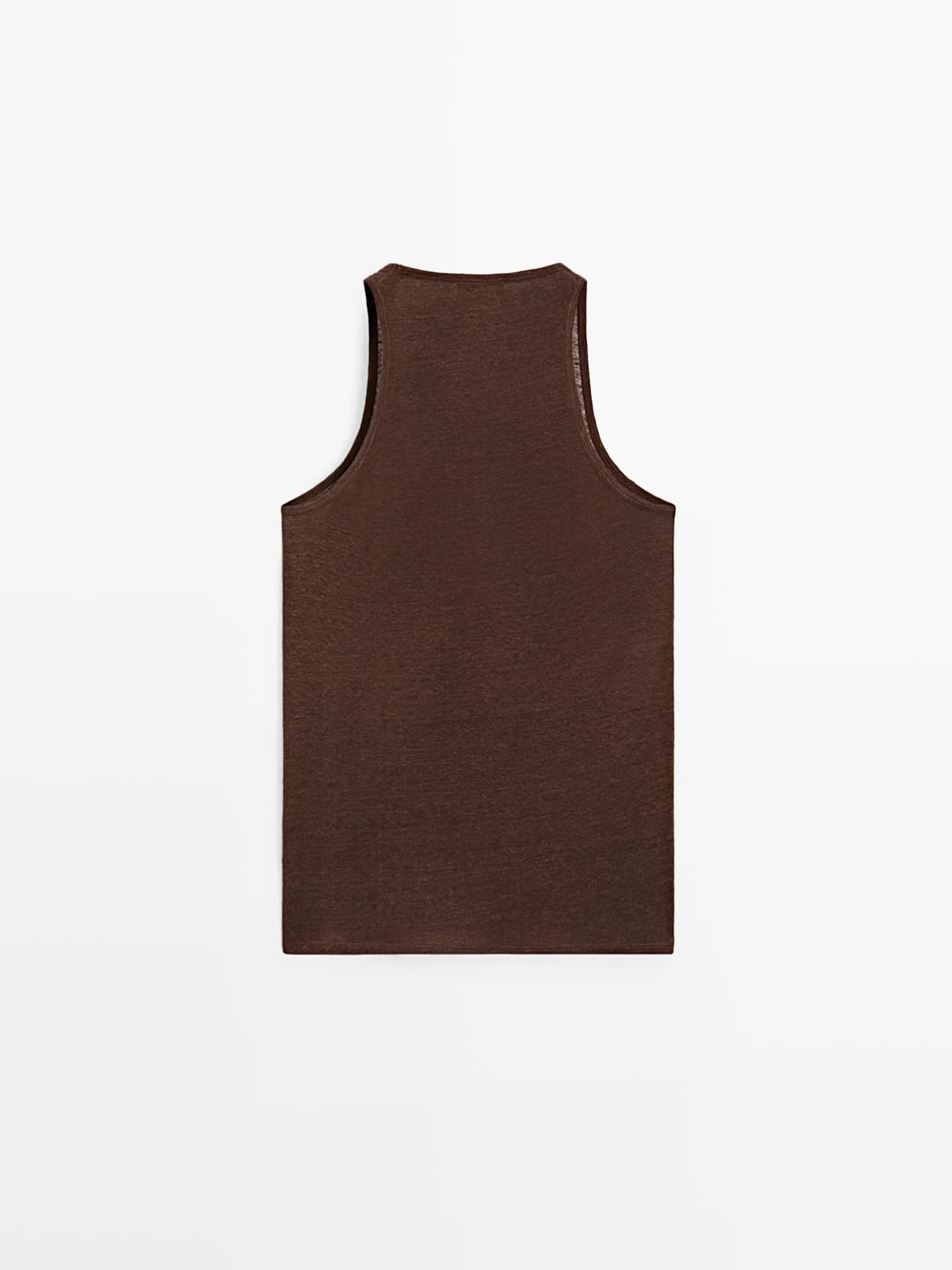 Топ из 100% льна с ремешками - фото 5