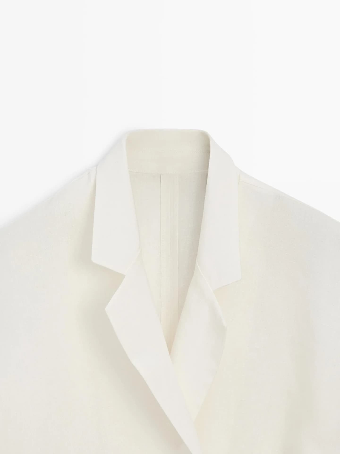 Льняной жилет на пуговицах - фото 6