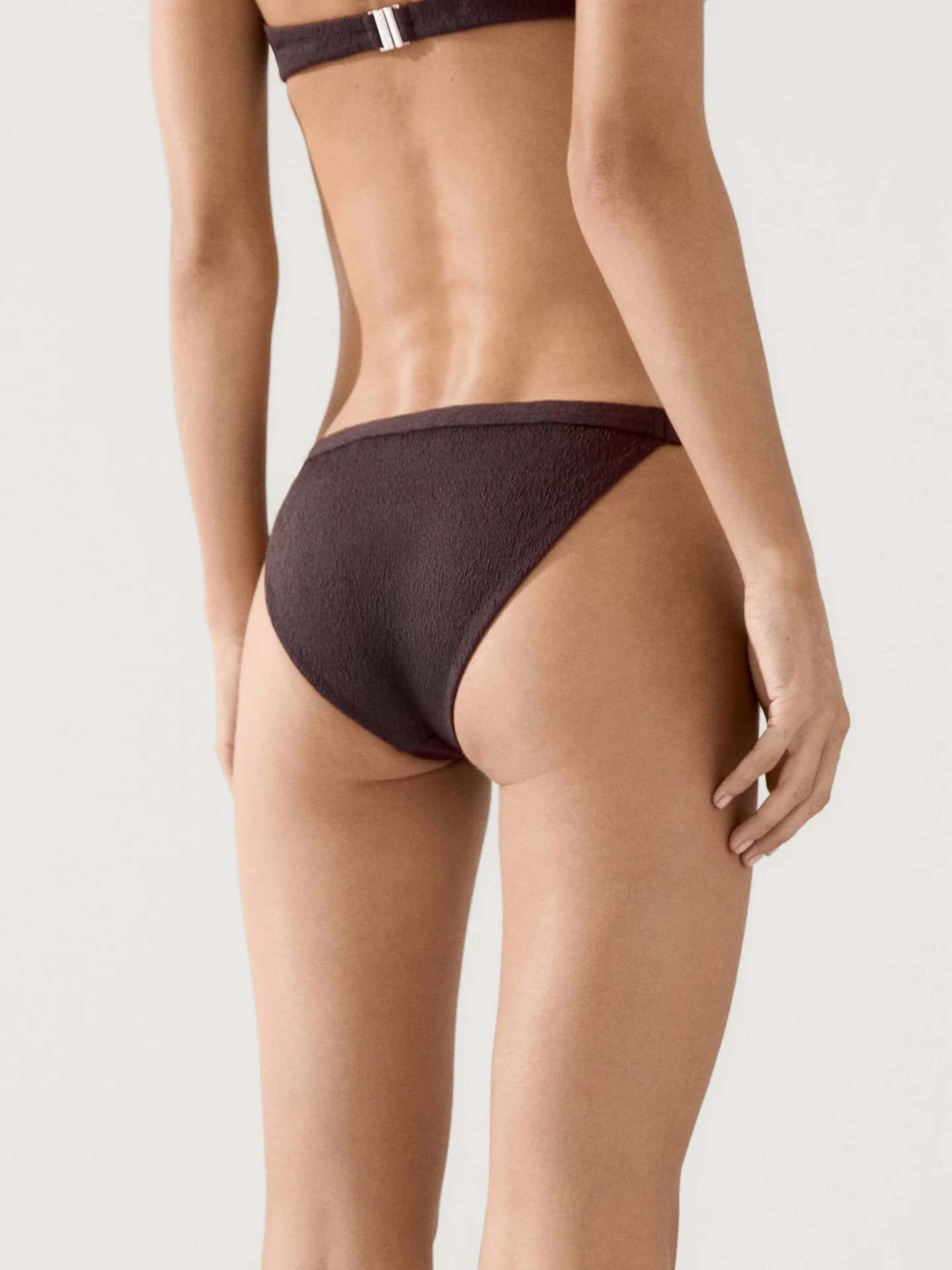 Текстурированные плавки бикини - фото 2