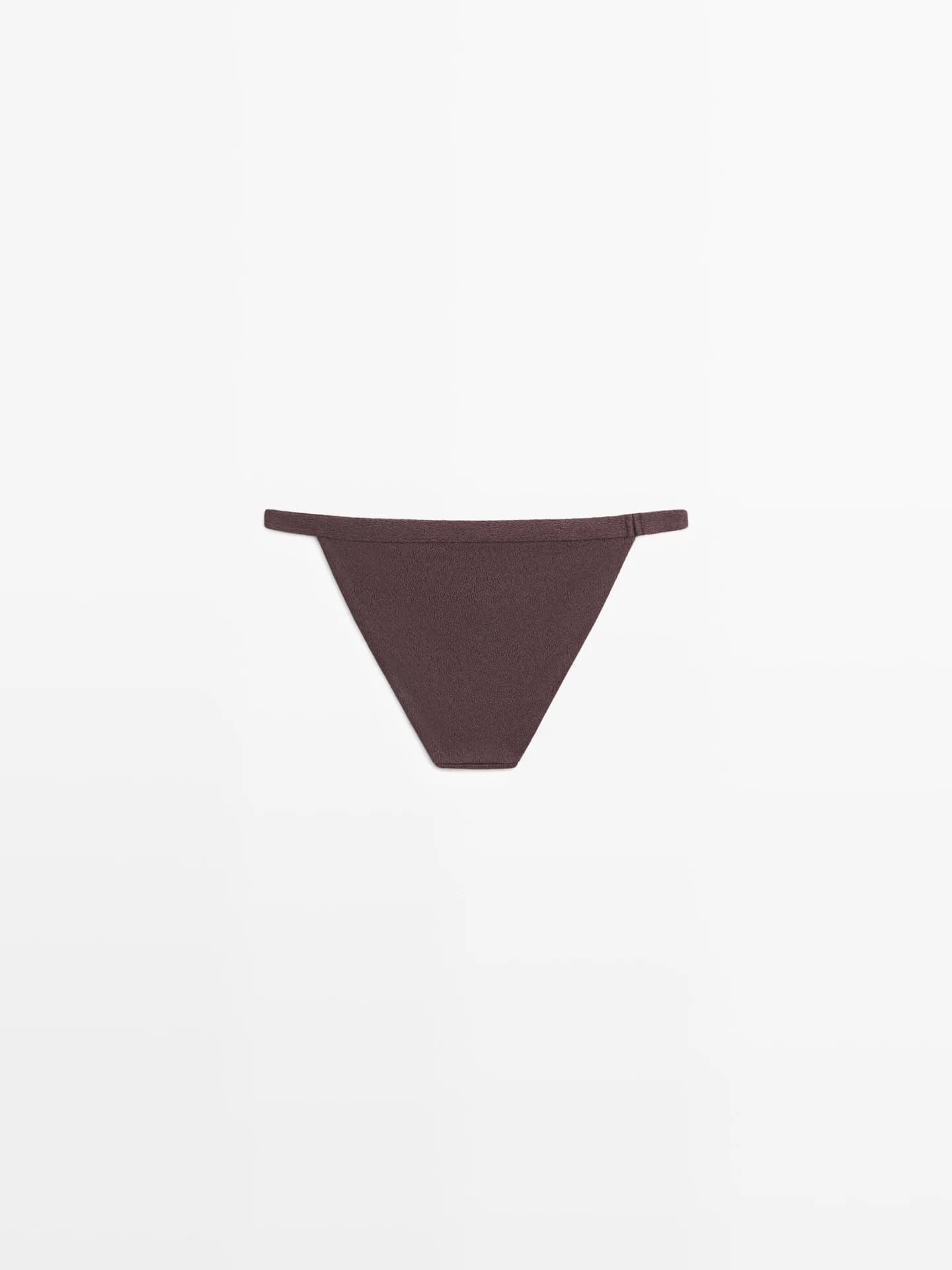 Текстурированные плавки бикини - фото 5