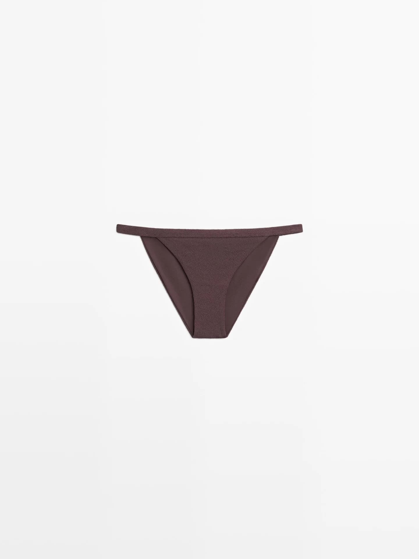 Текстурированные плавки бикини - фото 6