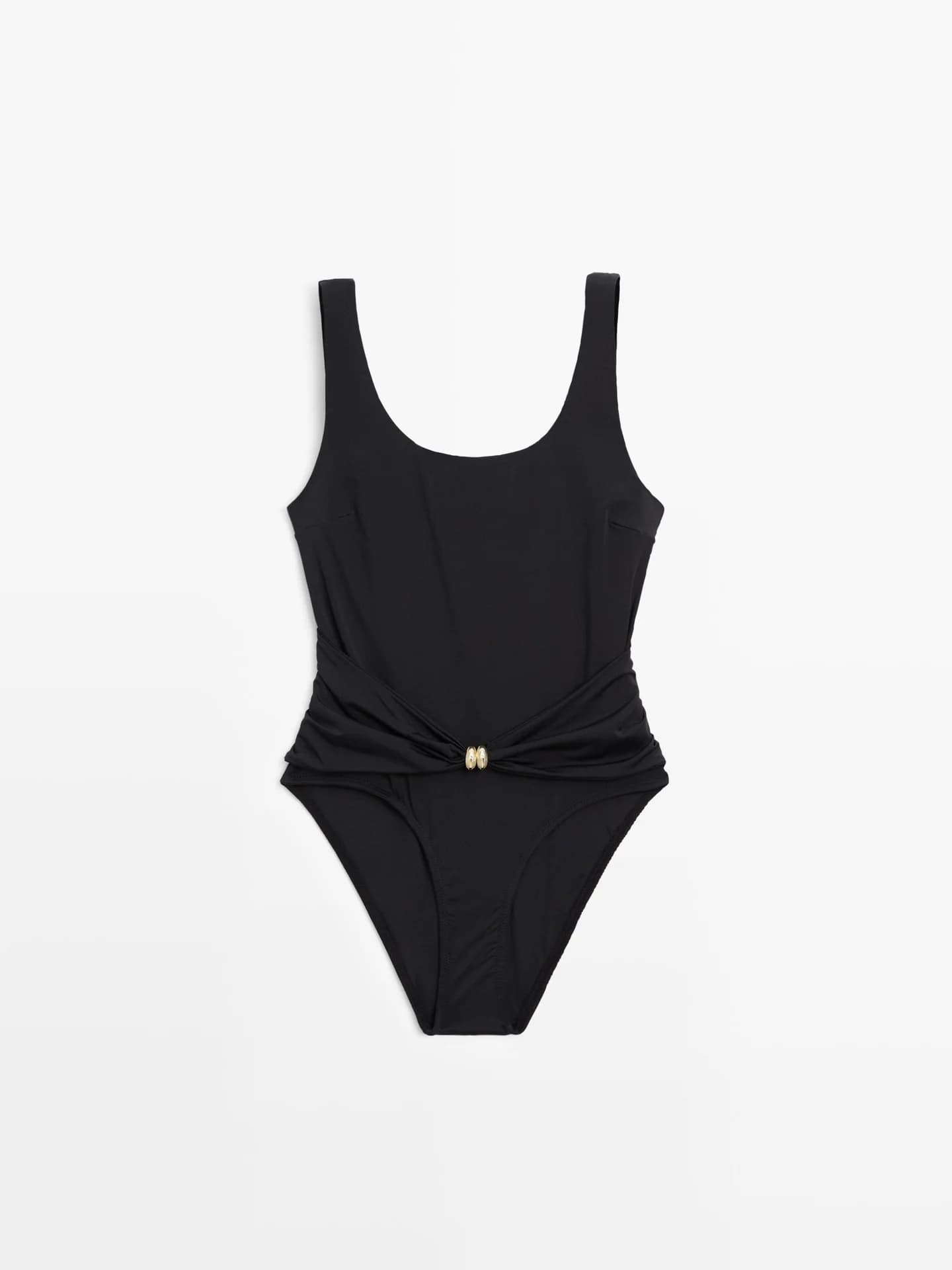 Купальник с ювелирной деталью - фото 6