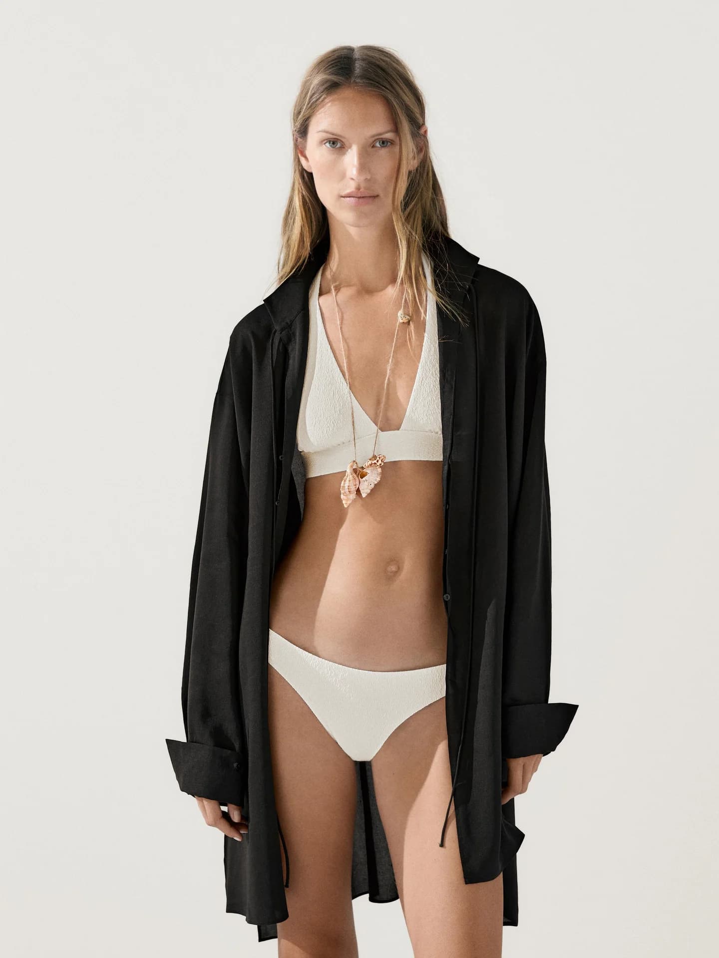 Текстурированные плавки бикини - фото 3