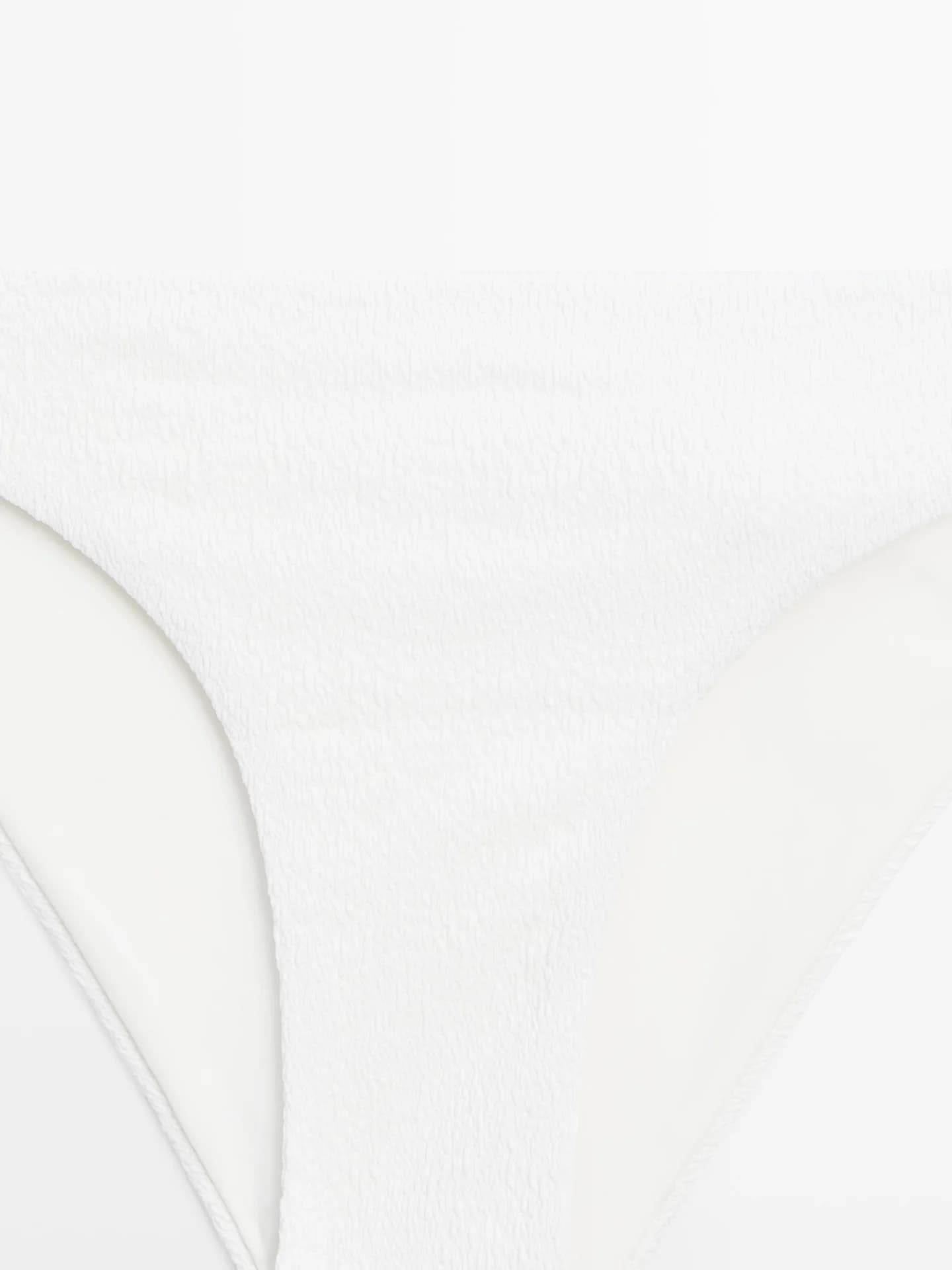 Текстурированные плавки бикини - фото 6