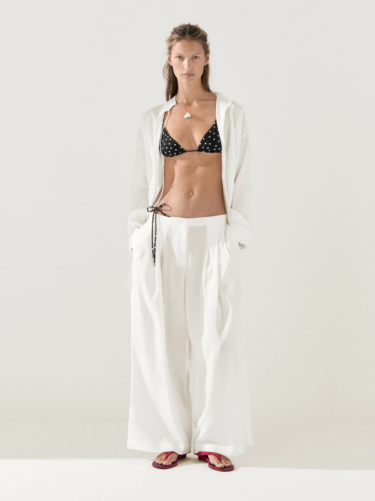 Лиф бикини в горошек - фото 10