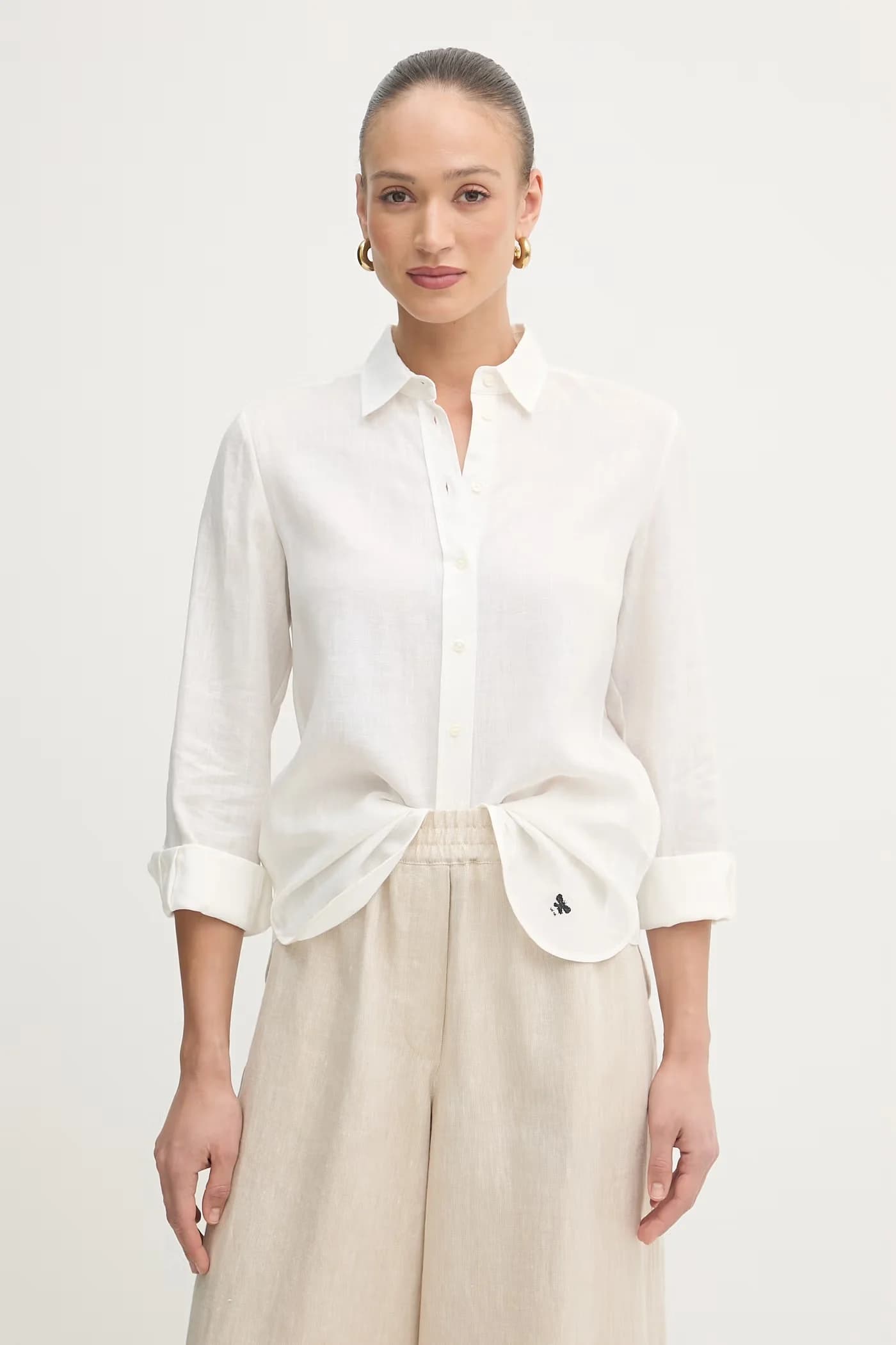 WERNER женская льняная рубашка