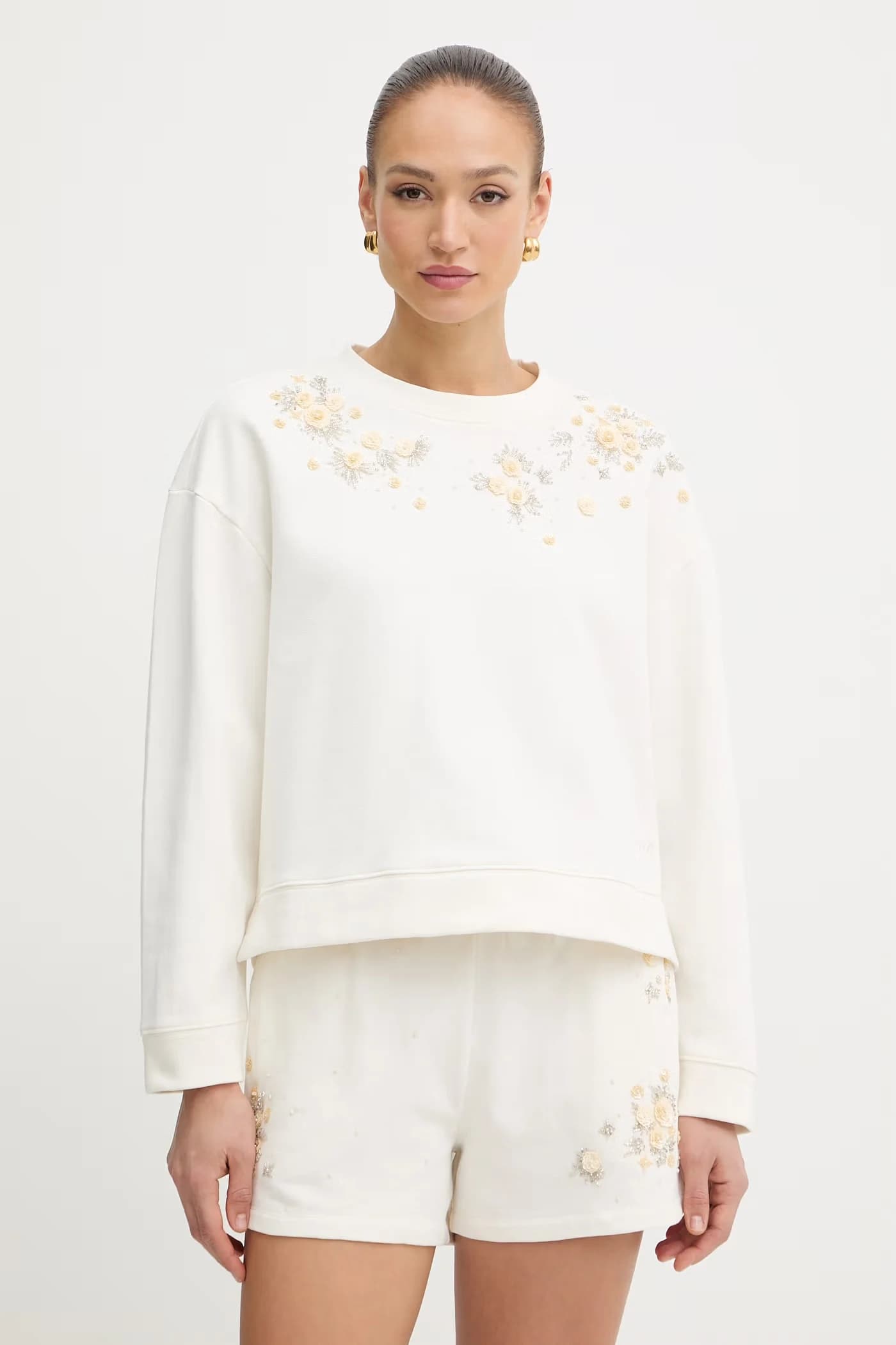 Женская хлопковая толстовка