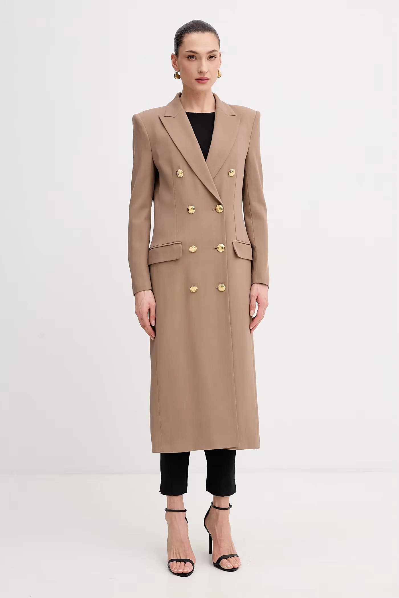 Женское пальто из вискозы