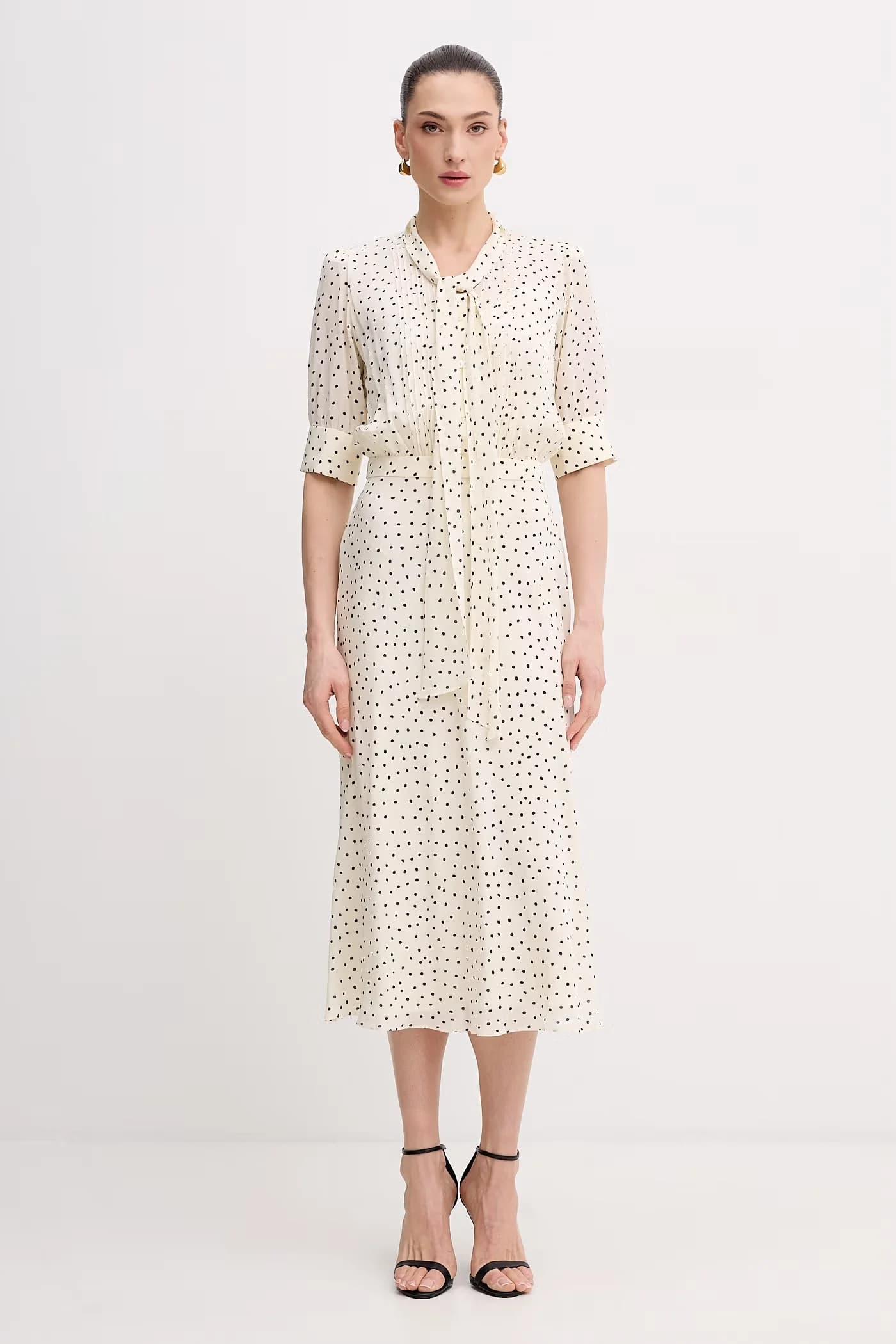 летнее шелковое платье Pinasca