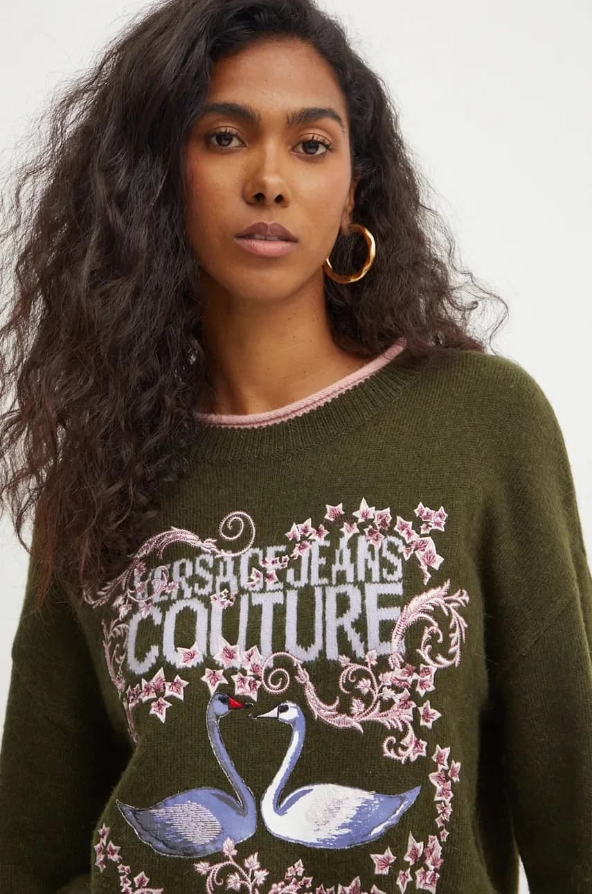 Свитер из смесовой шерсти