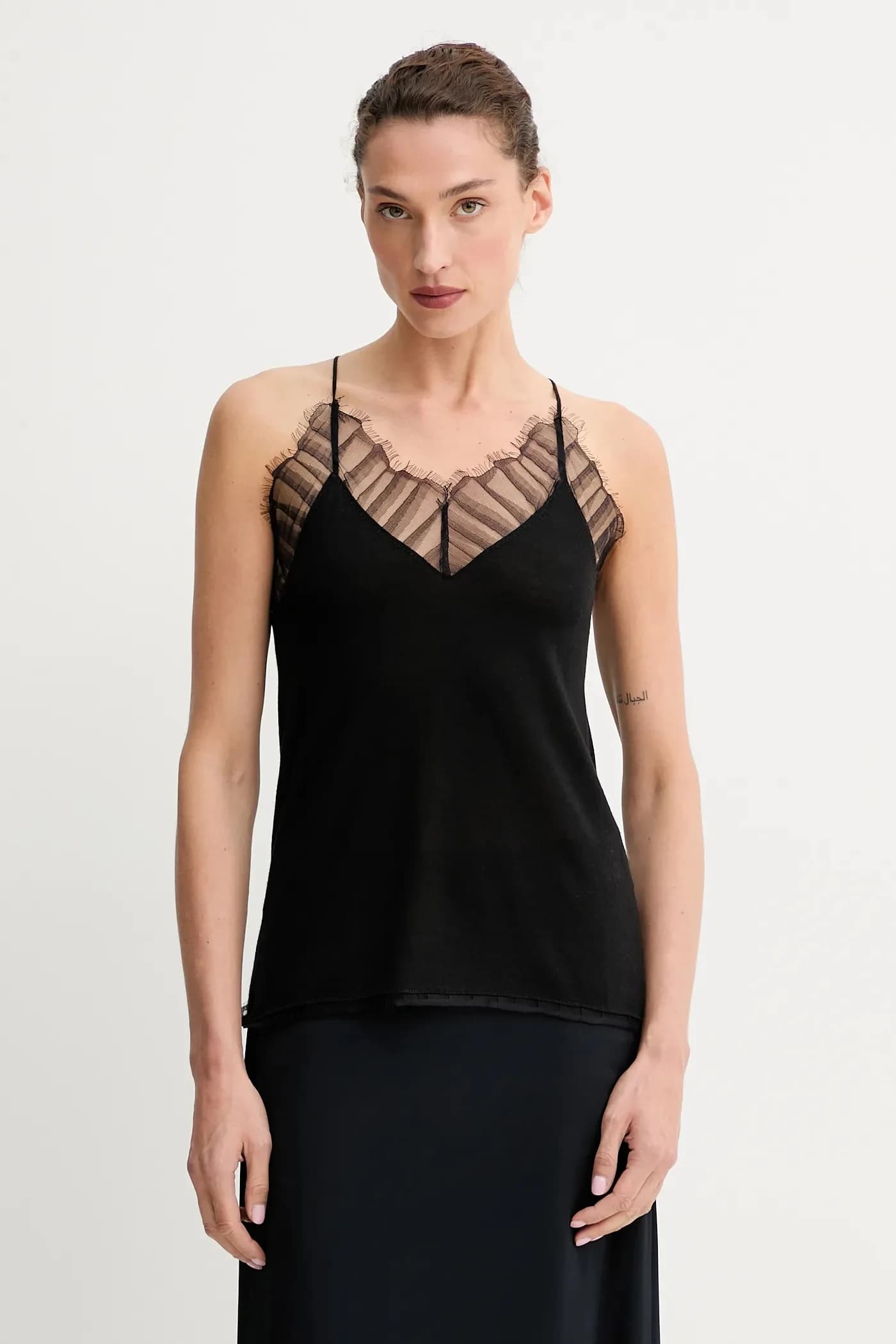 Топ с шерстью