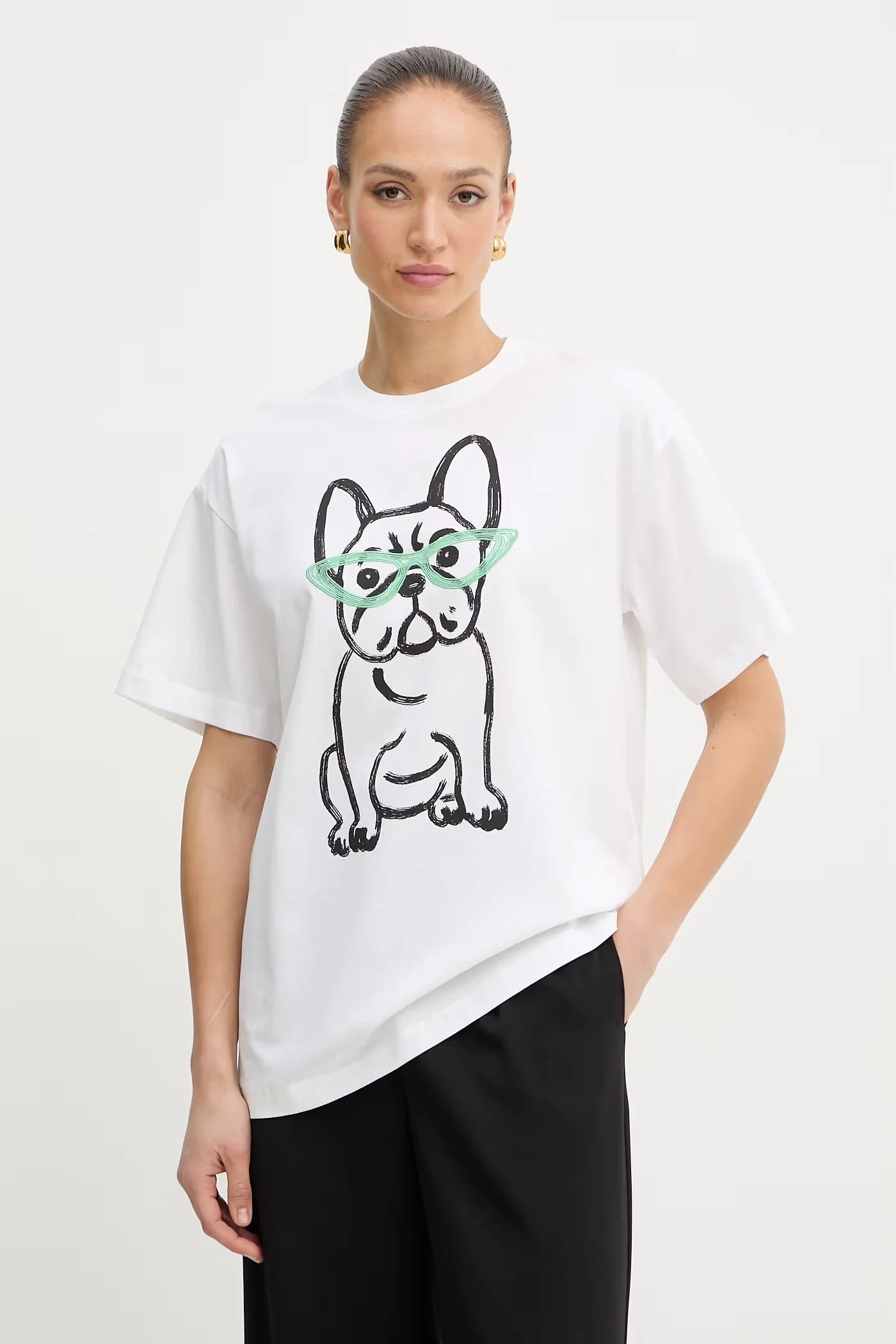 Женская хлопковая футболка