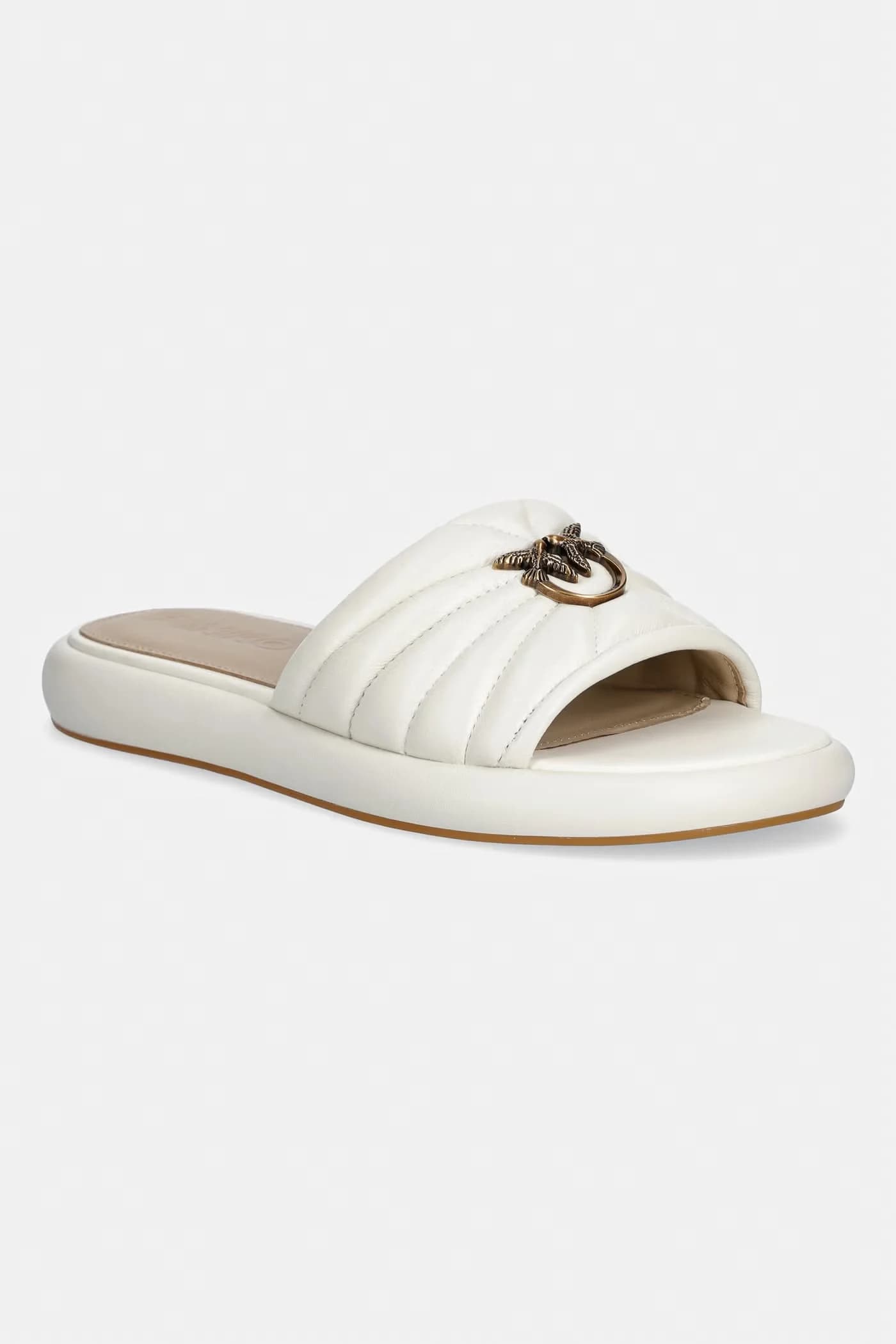 Женские кожаные шлепанцы Fiona 03