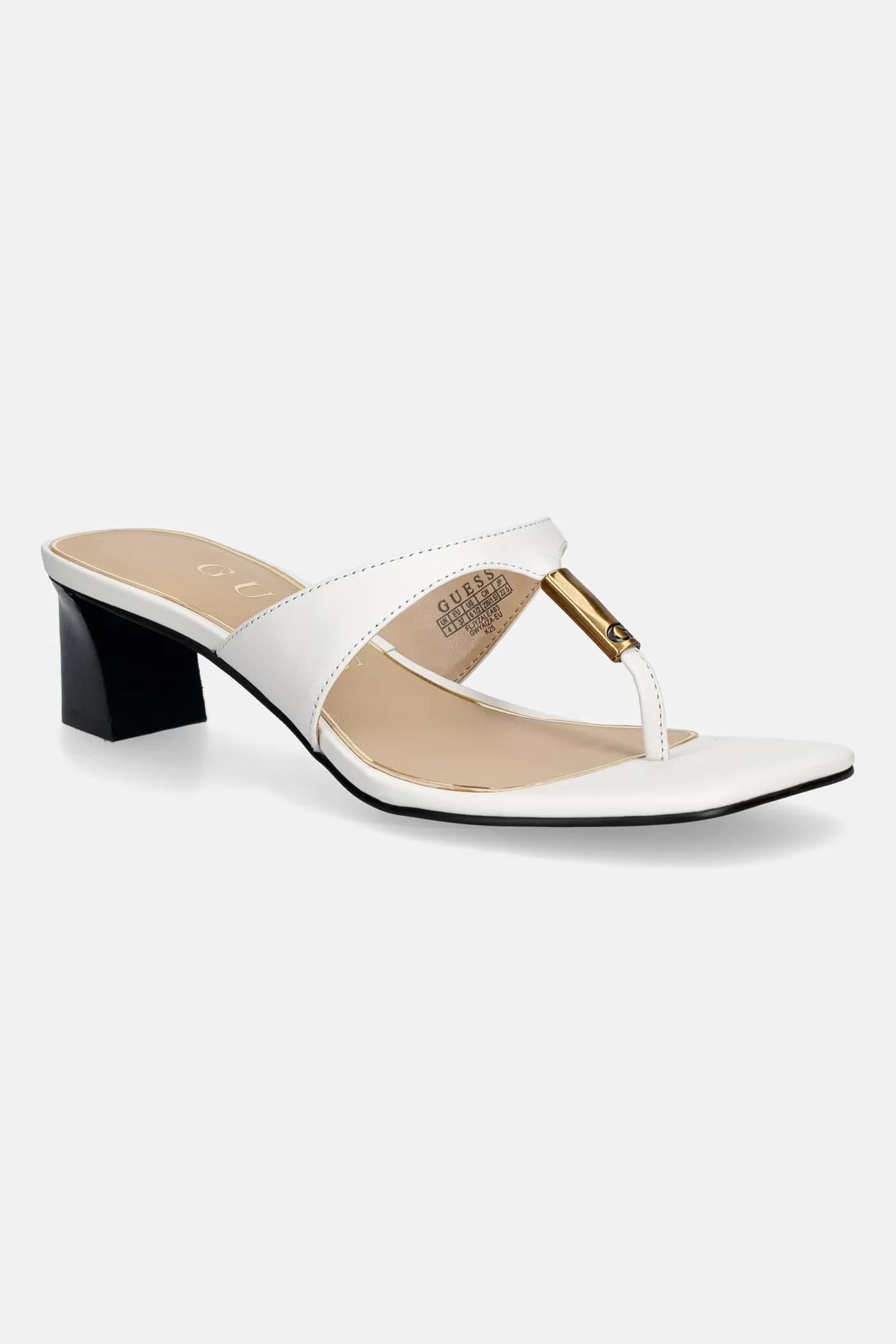 Женские кожаные шлепанцы YAIZA