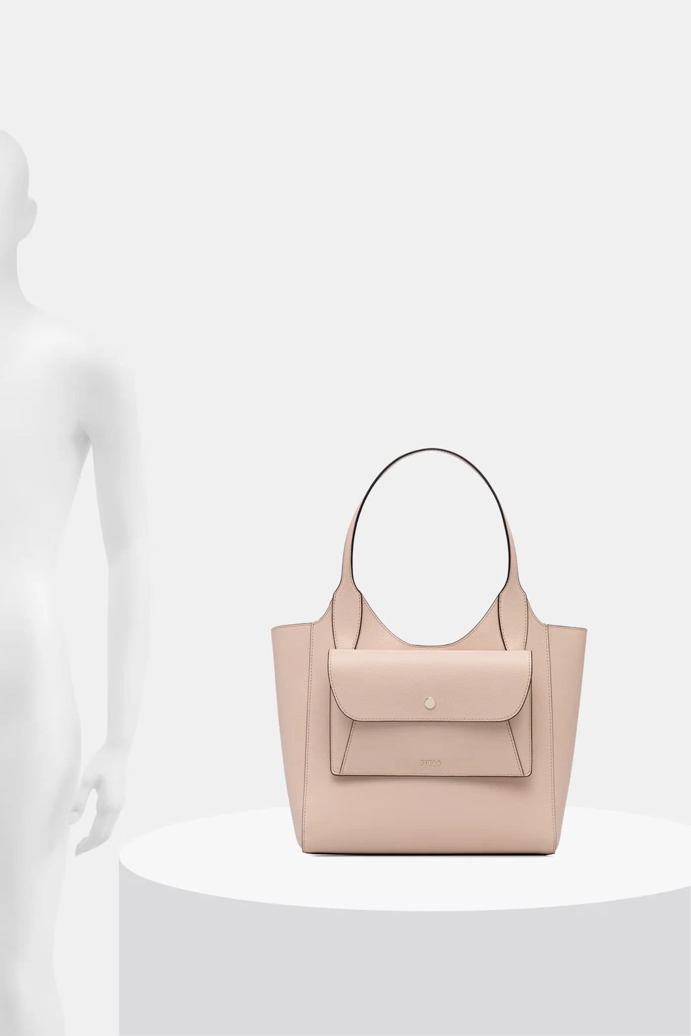 Женская кожаная сумка-мессенджер Lea S Tote - фото 11