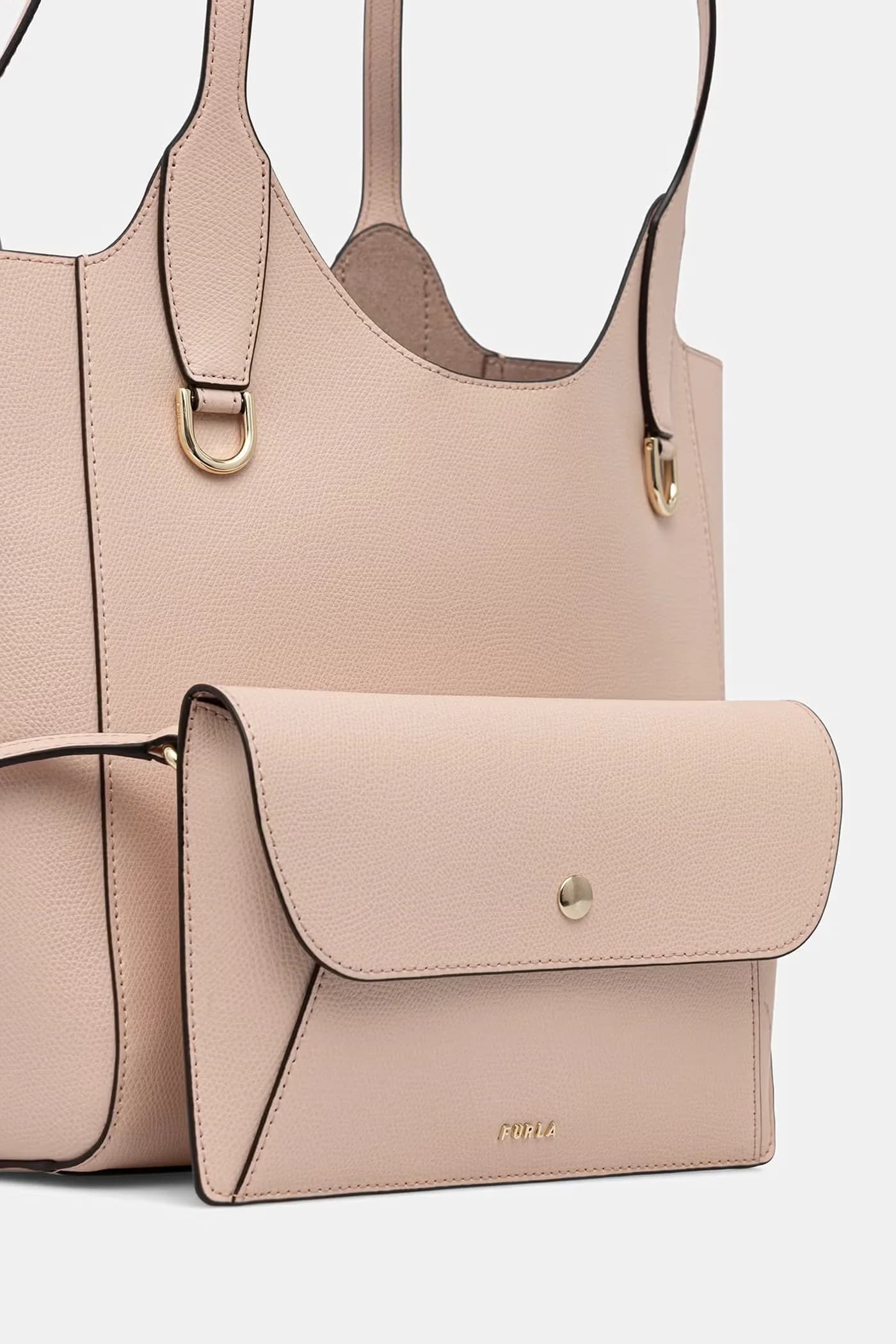Женская кожаная сумка-мессенджер Lea S Tote - фото 8