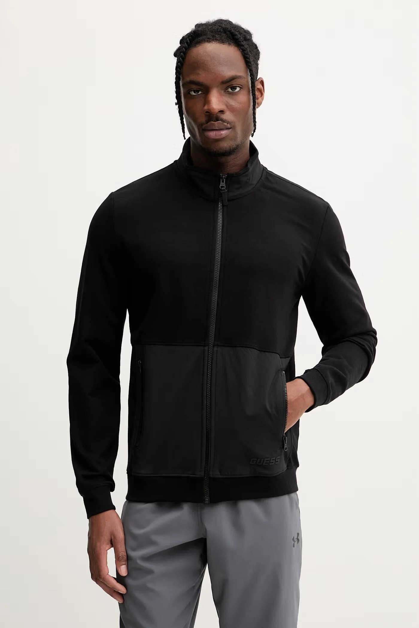 Мужская толстовка на молнии