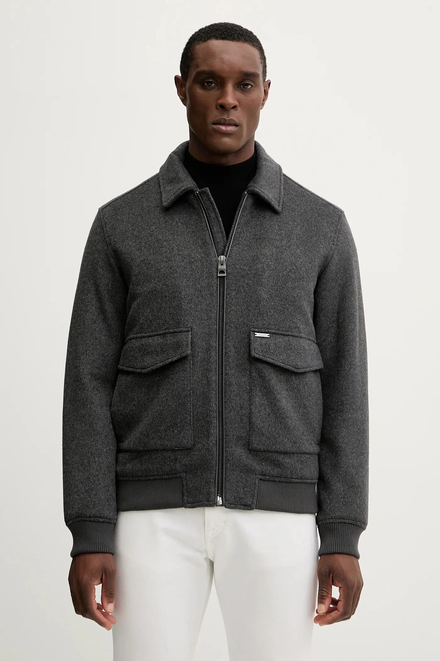 Куртка из смесовой шерсти