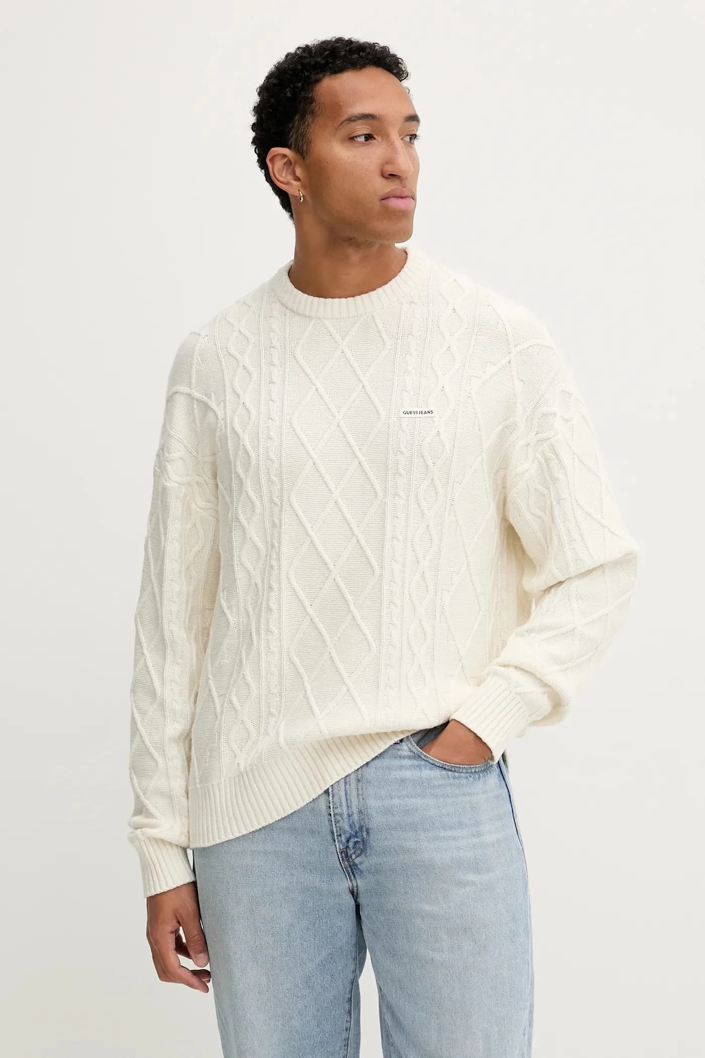 Свитер из смесовой шерсти