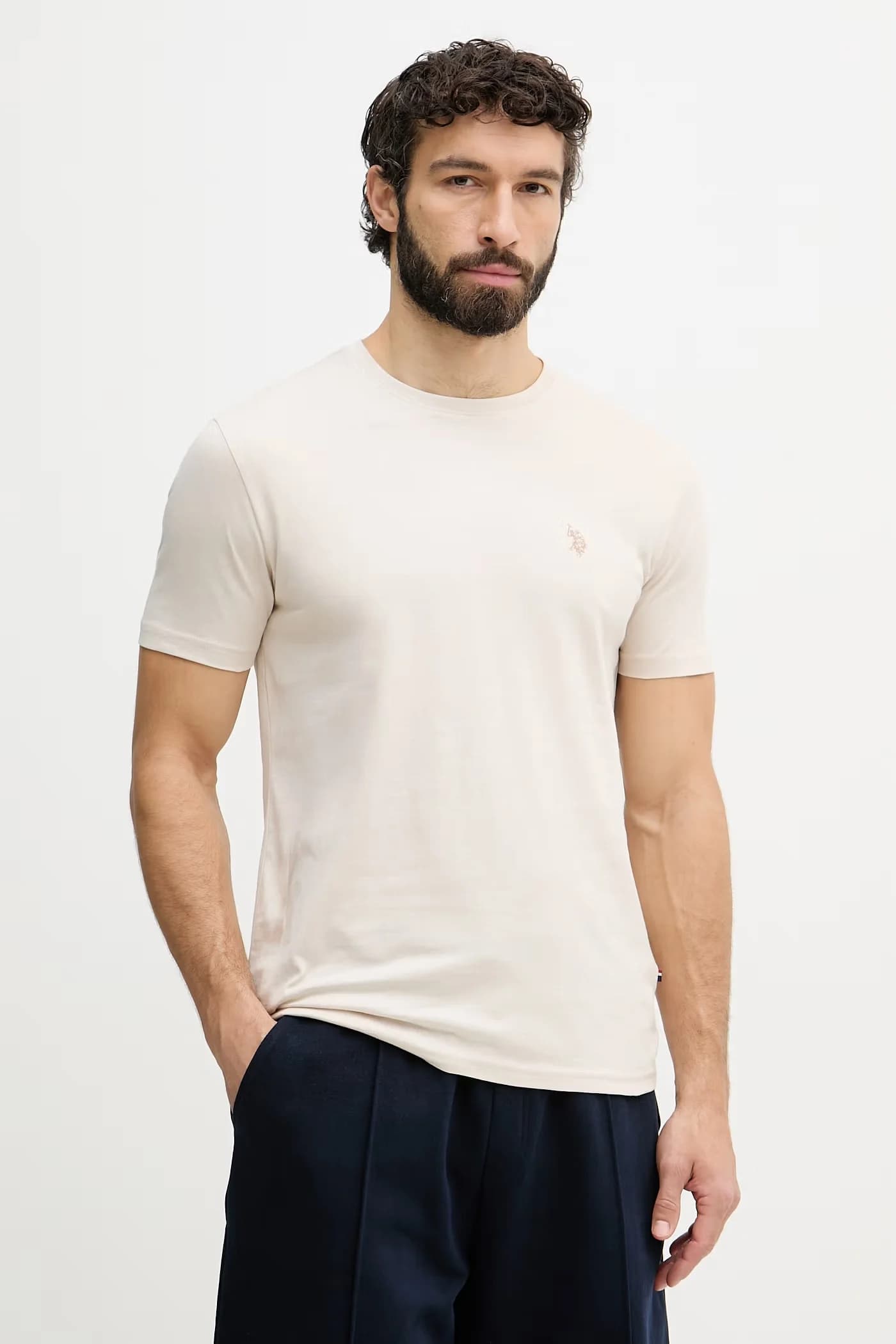 футболка DHM из хлопка