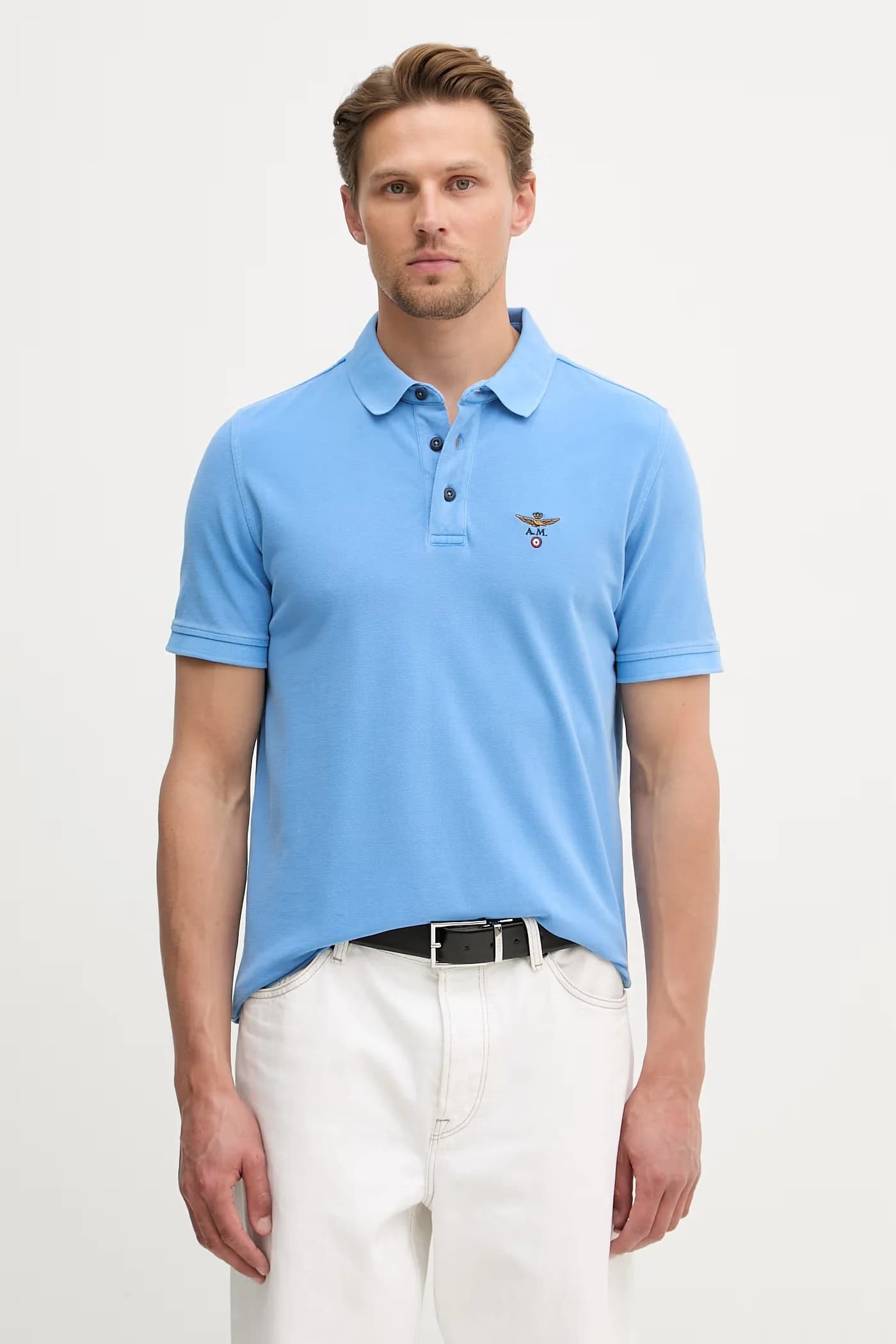 Мужское хлопковое поло