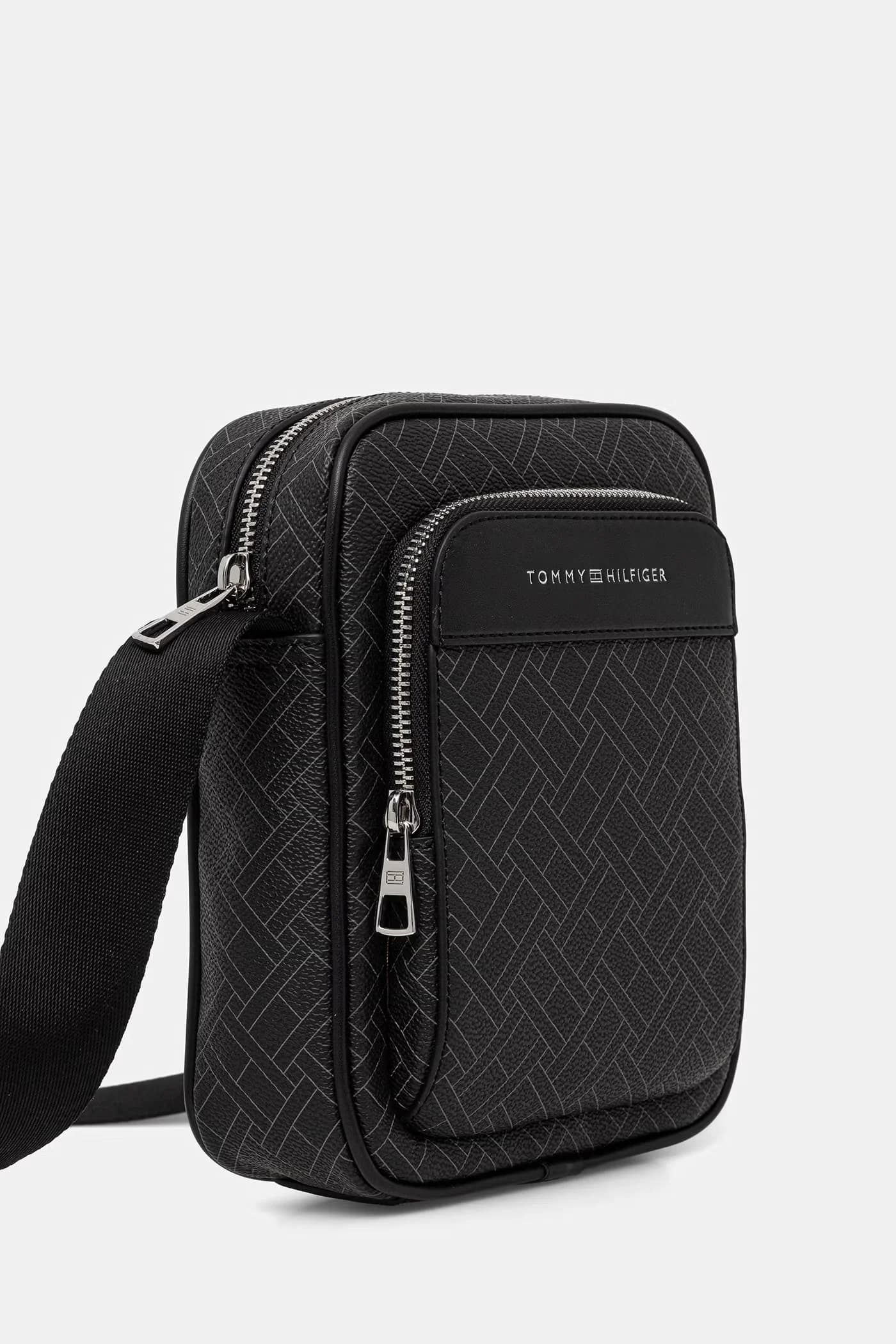 Мужская сумка черная для мужчин - фото 2
