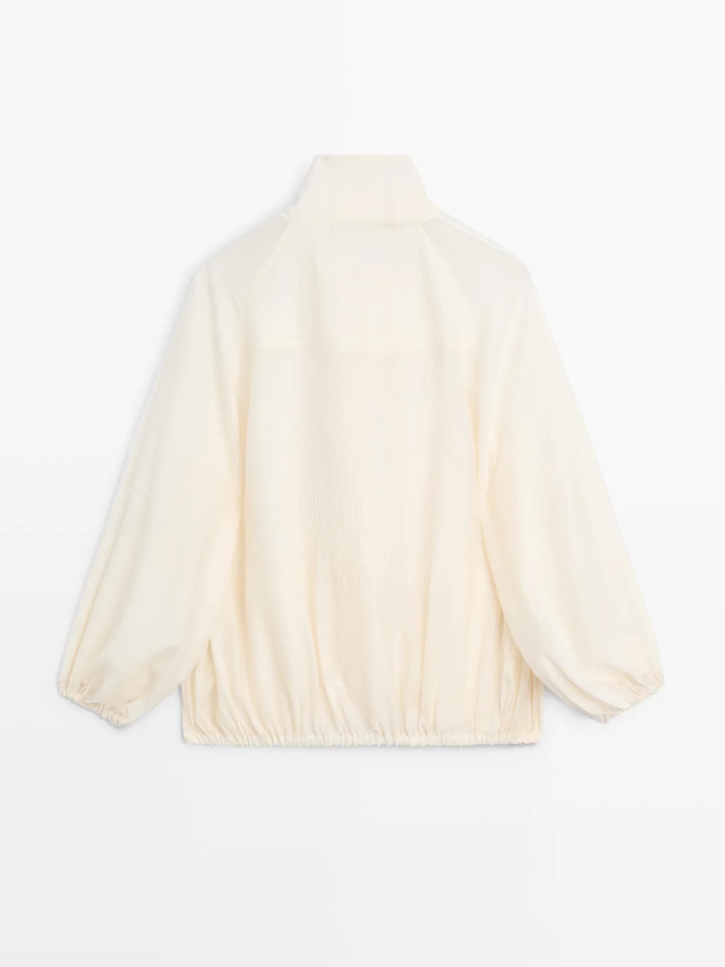 Прозрачный бомбер - фото 7