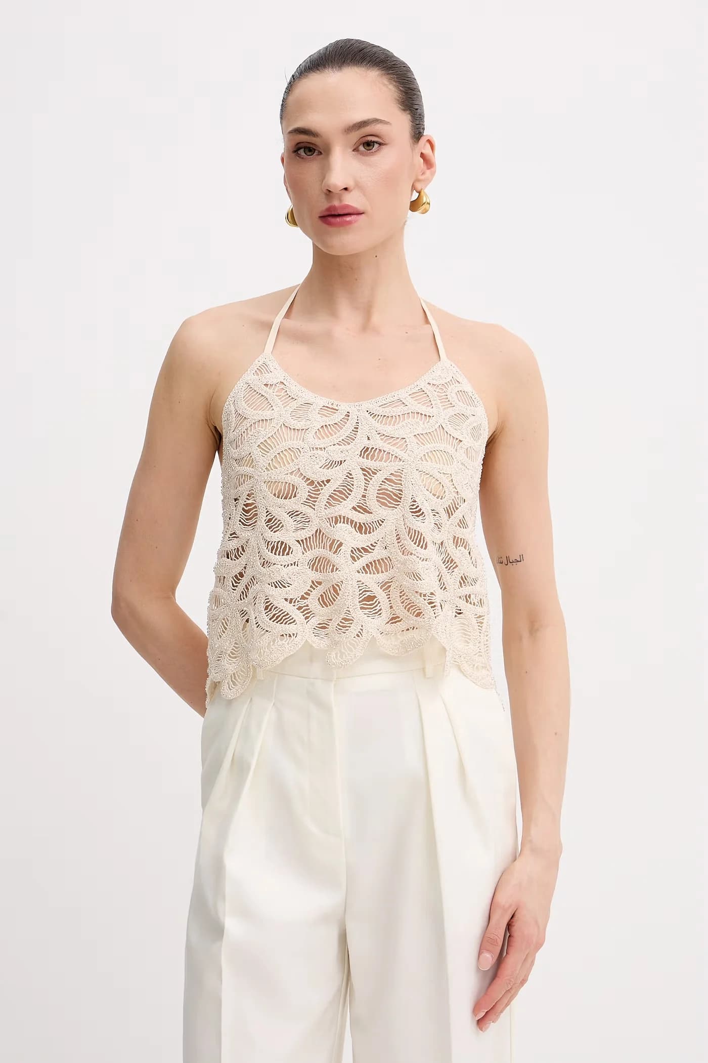 Женский хлопковый топ