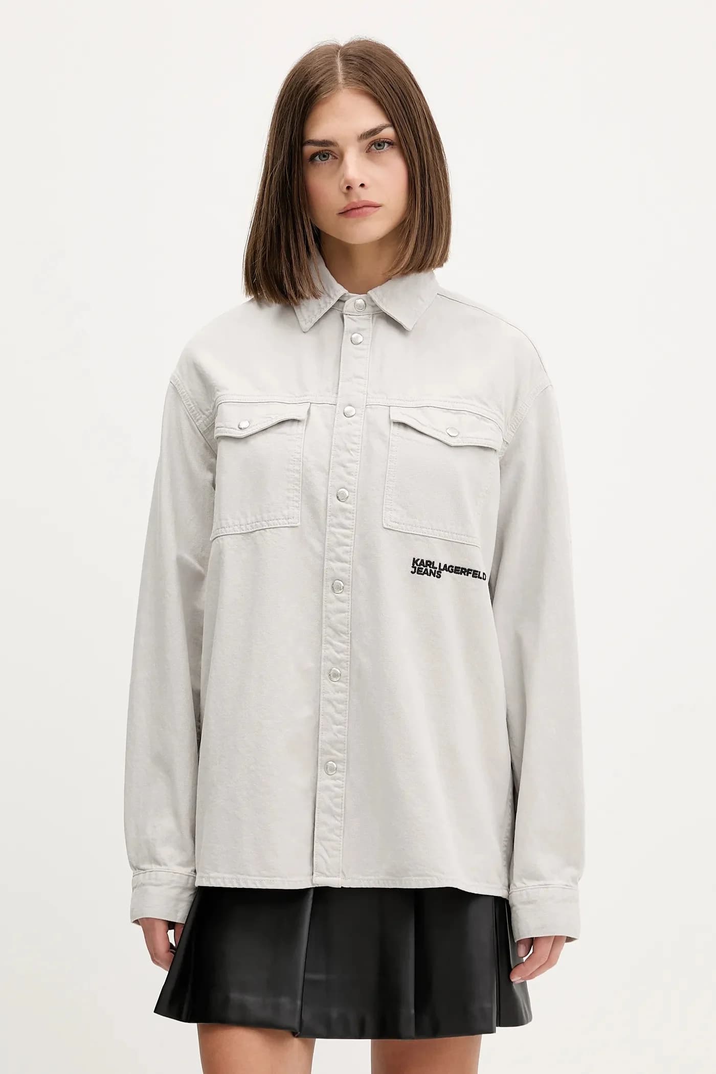 Джинсовая рубашка