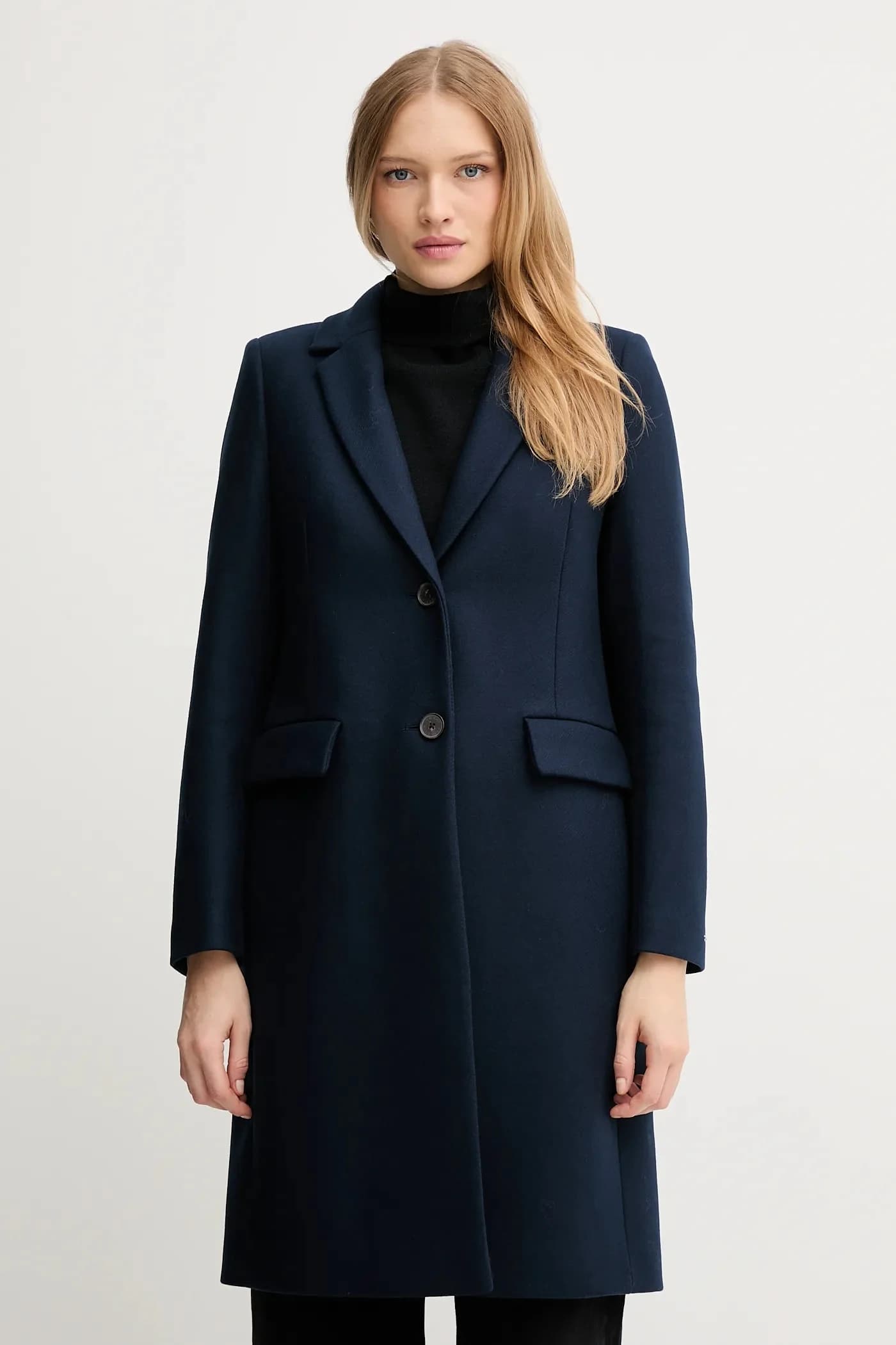 Пальто с добавлением шерсти