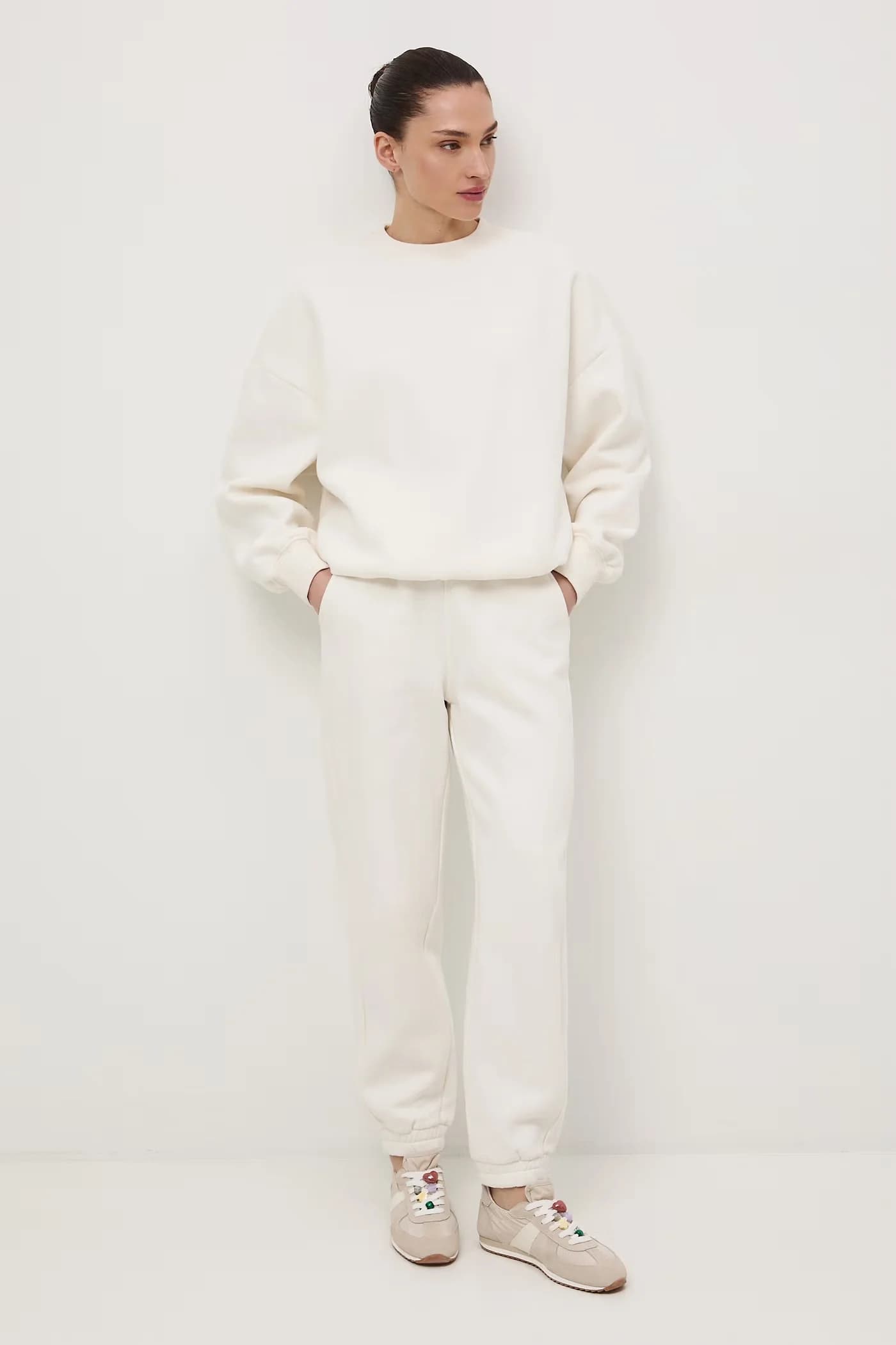 Женские хлопковые спортивные штаны