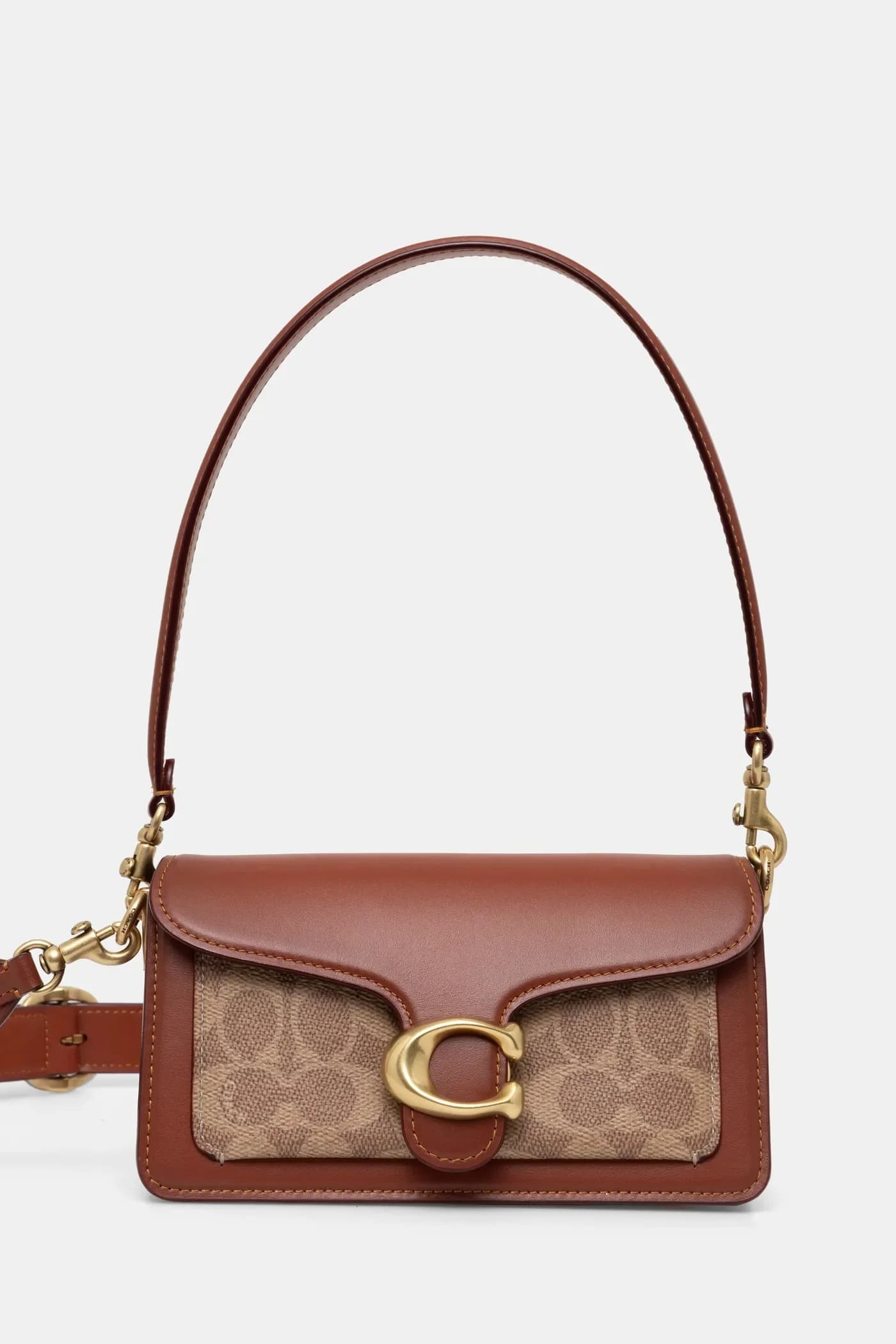 Сумочка из полосатой кожи