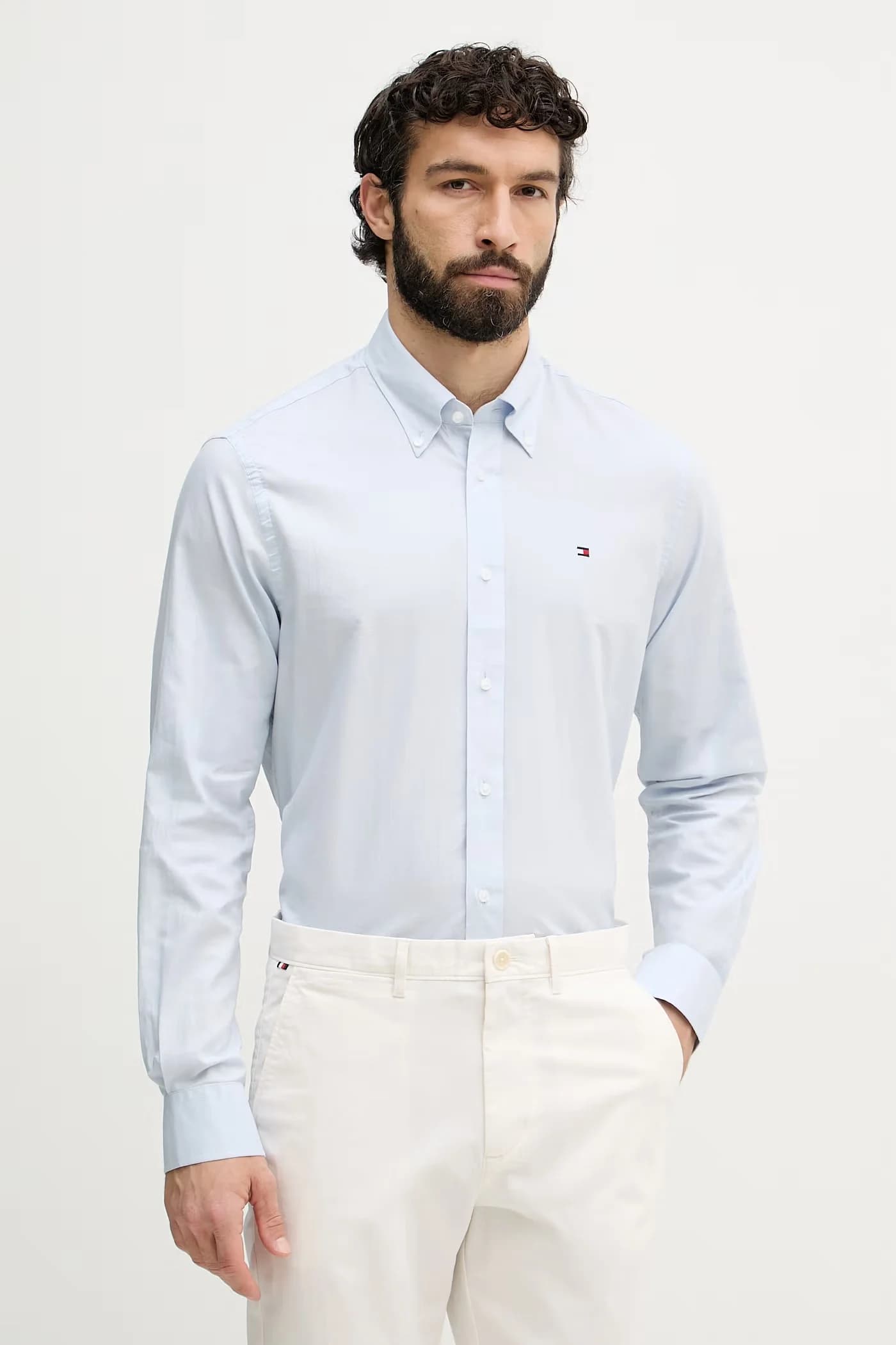 Мужская хлопковая рубашка