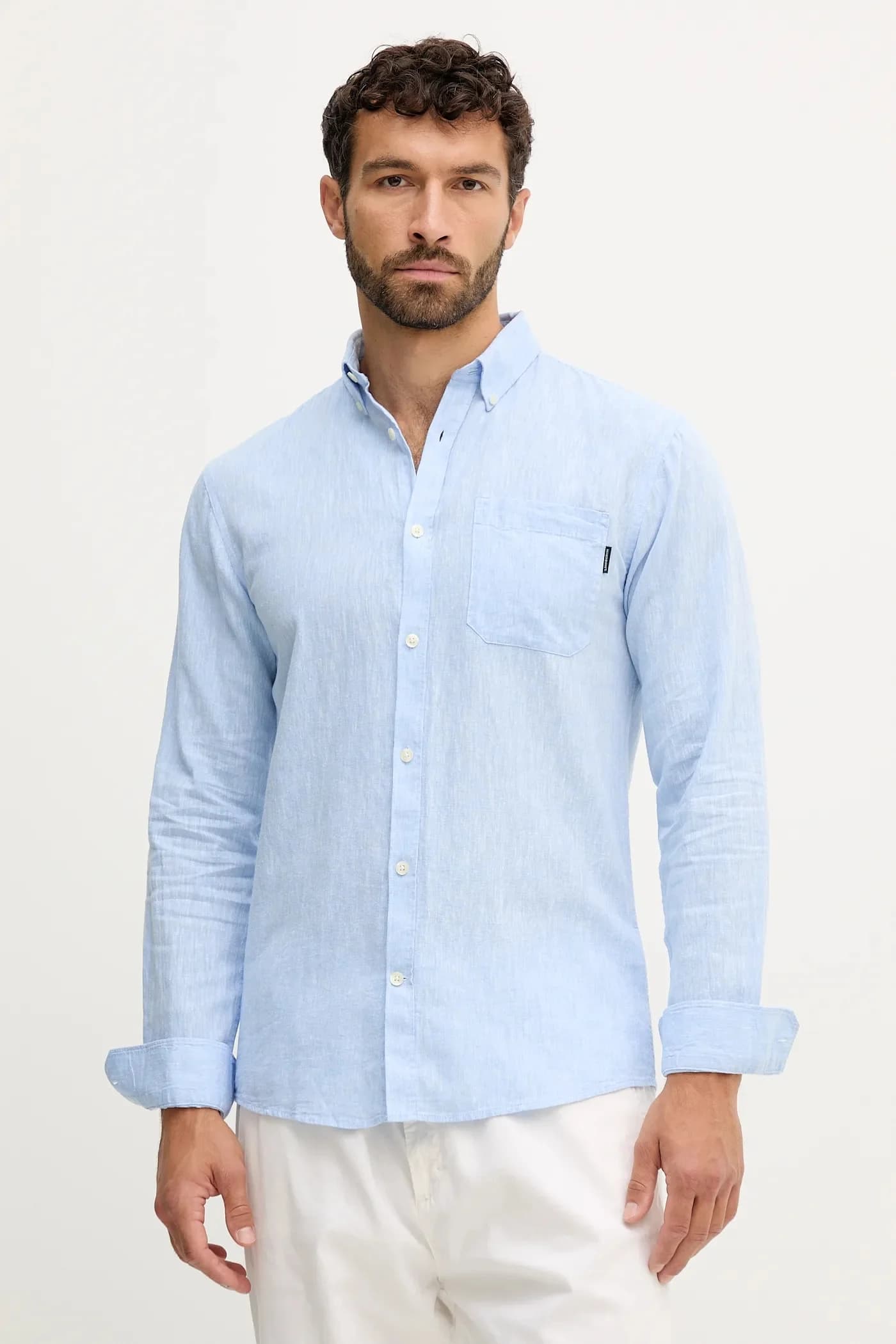 Льняная рубашка