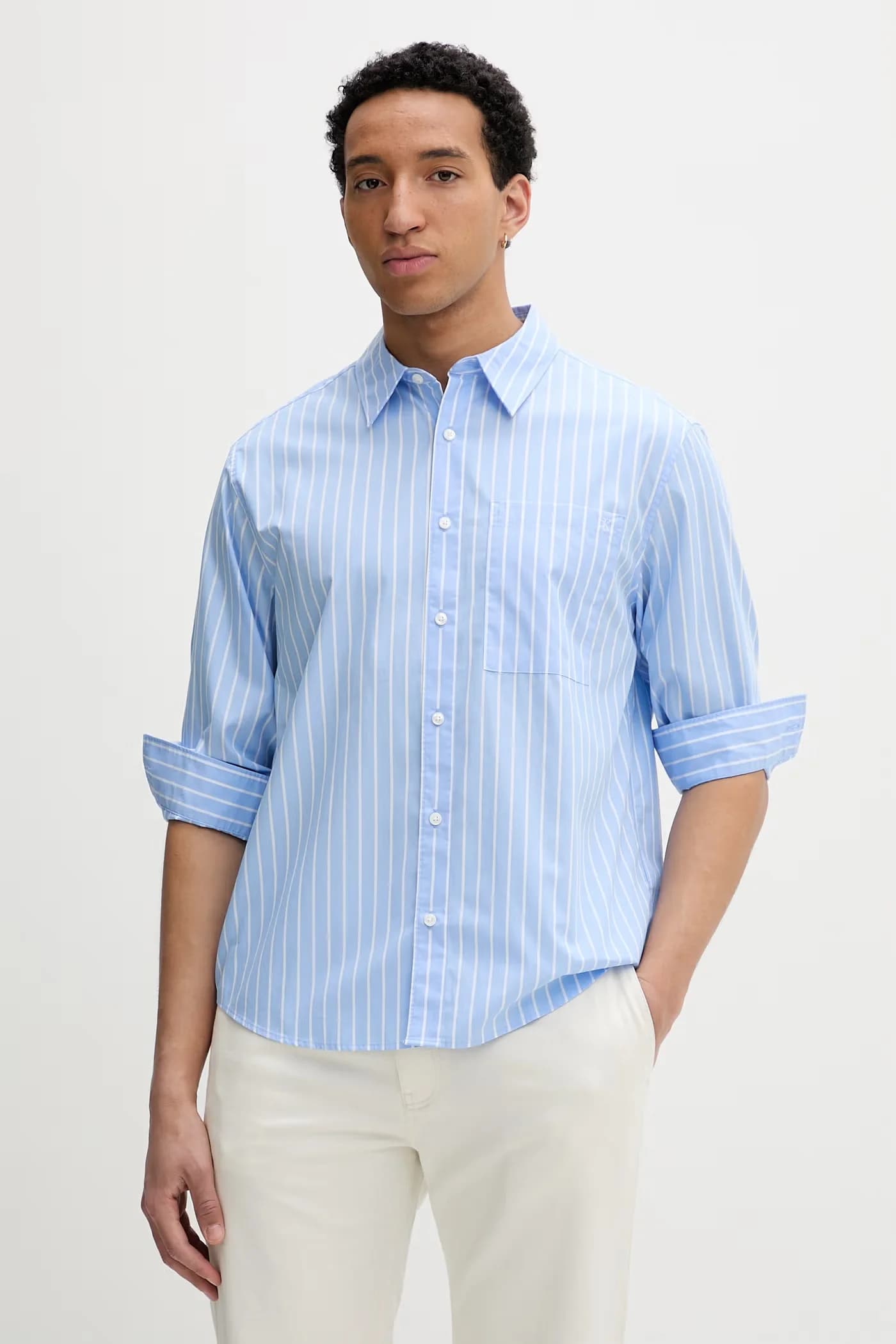 Мужская хлопковая рубашка