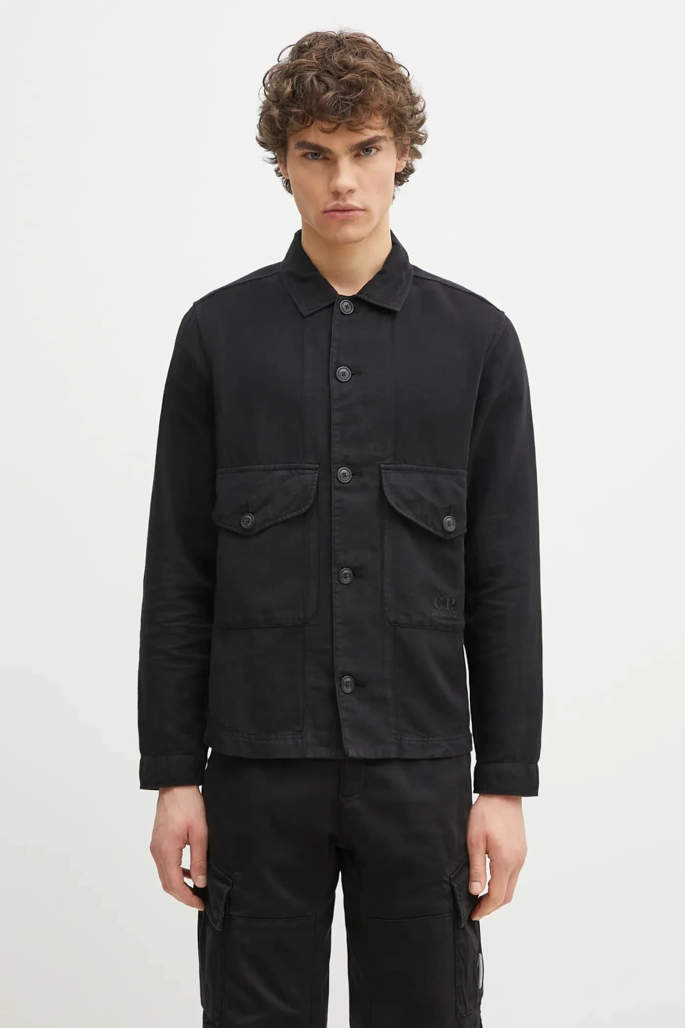 Рубашка из смесового льна