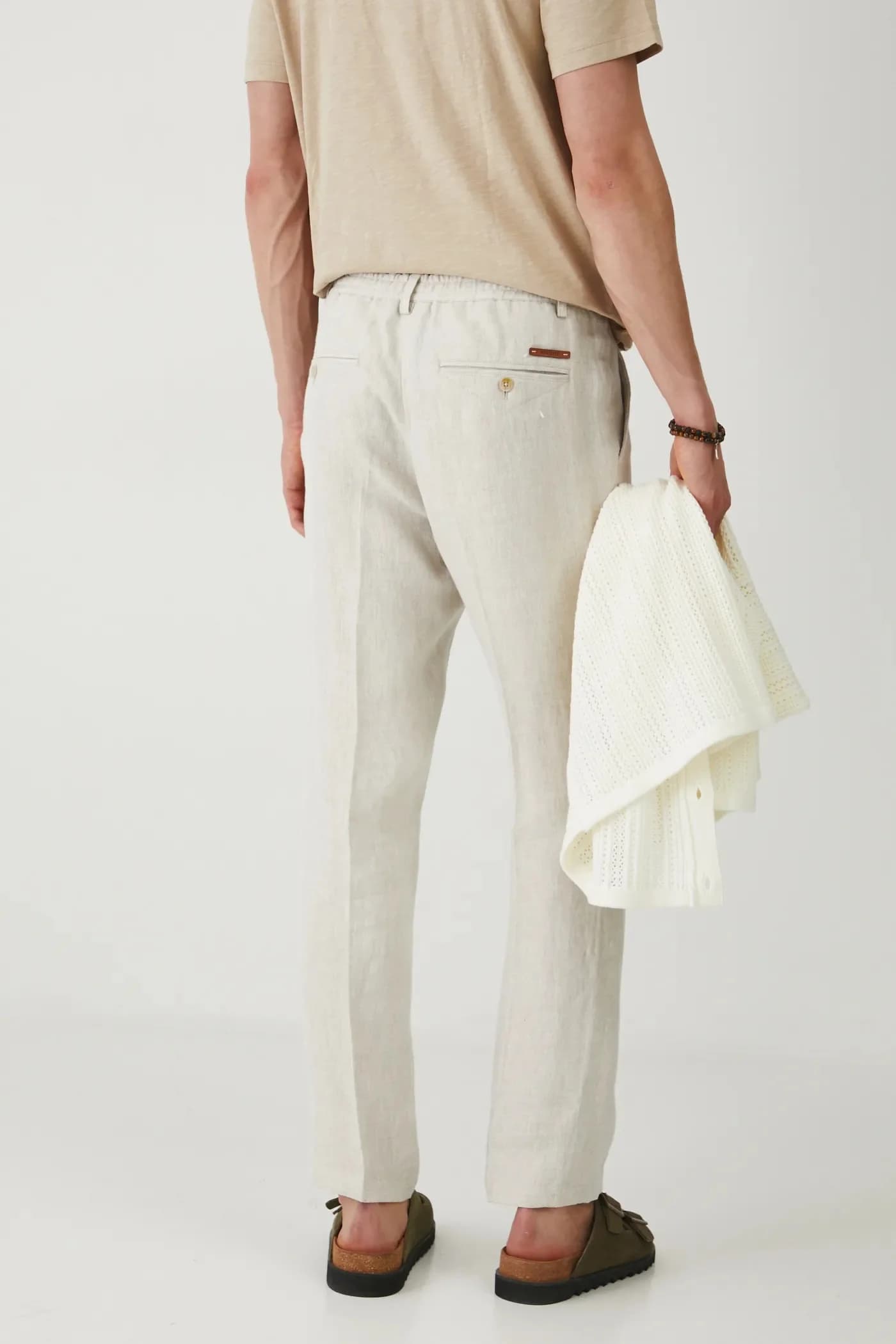 Льняные брюки - фото 3