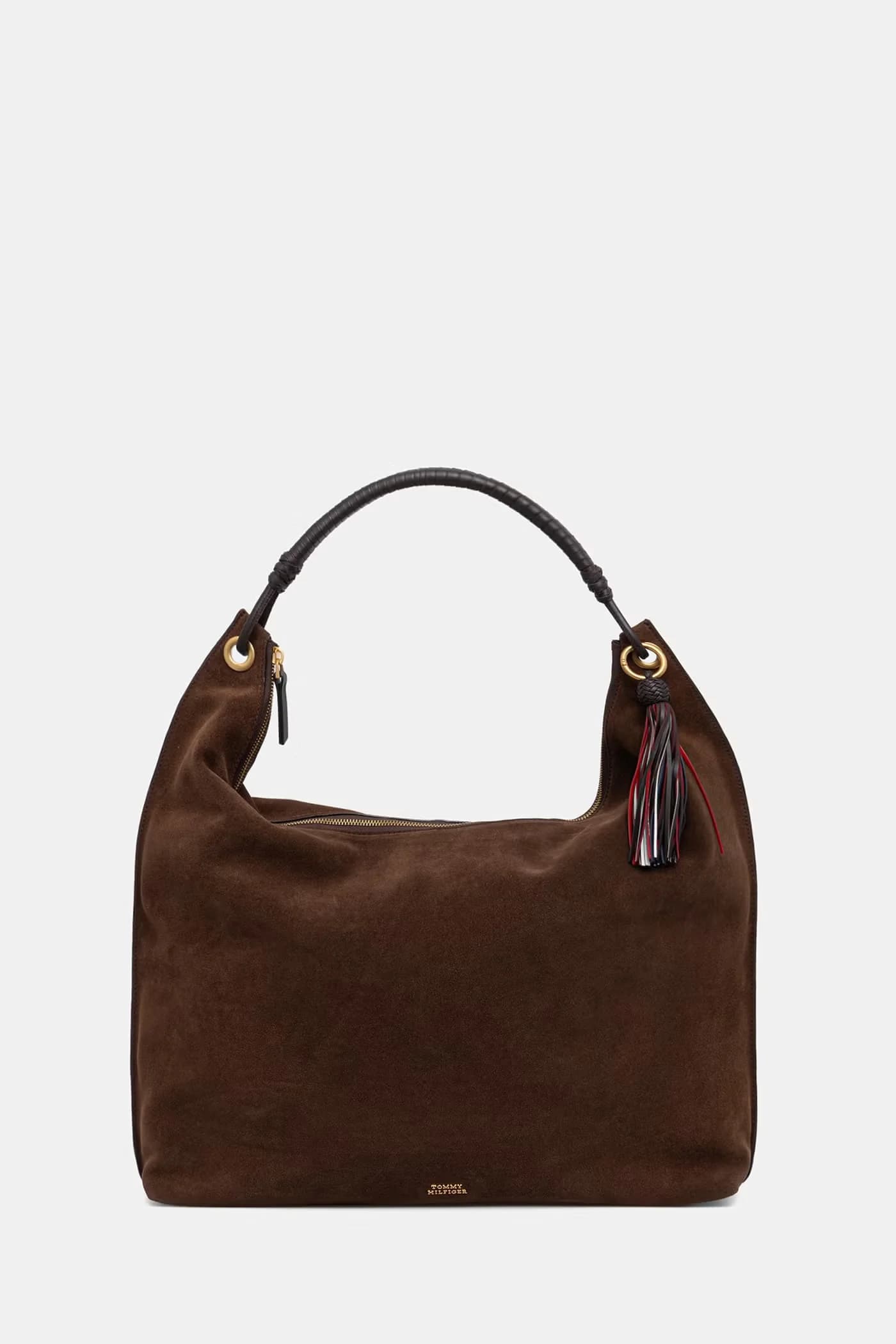 Женская замшевая сумка-шоппер