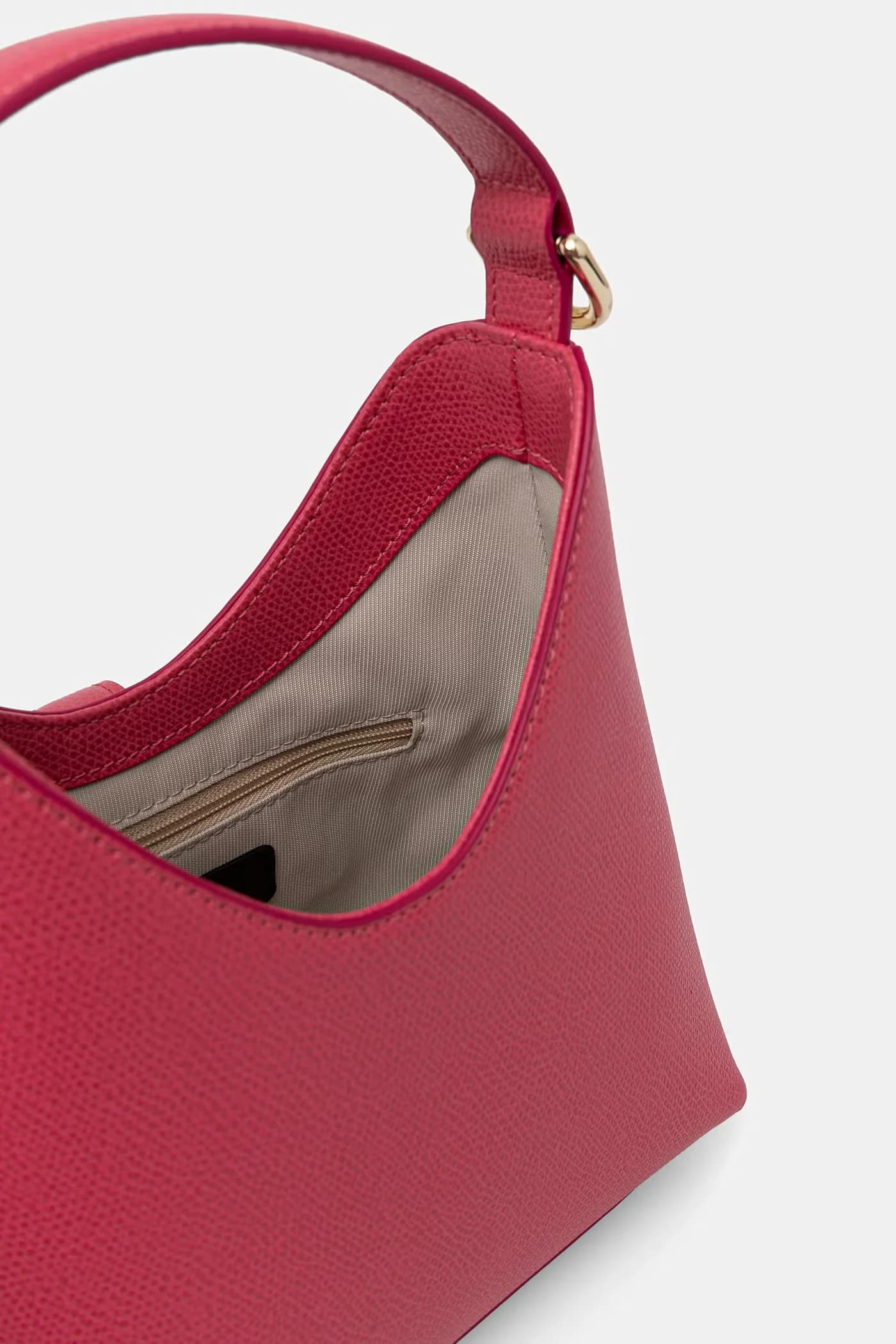 Женская кожаная сумка Iride Mini Hobo розовая для женщин - фото 5