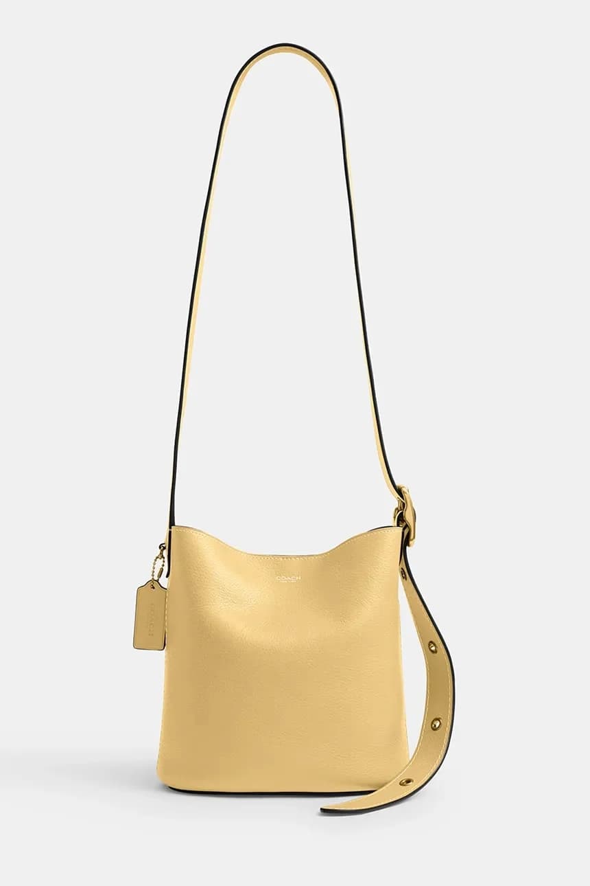 Женская кожаная сумка через плечо Bleecker Bucket Bag 21