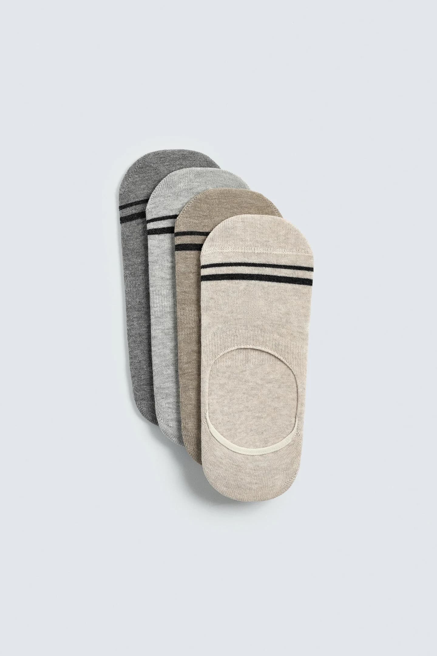 НАБОР ИЗ 4 ПАР НОСКОВ В ПОЛОСКУ