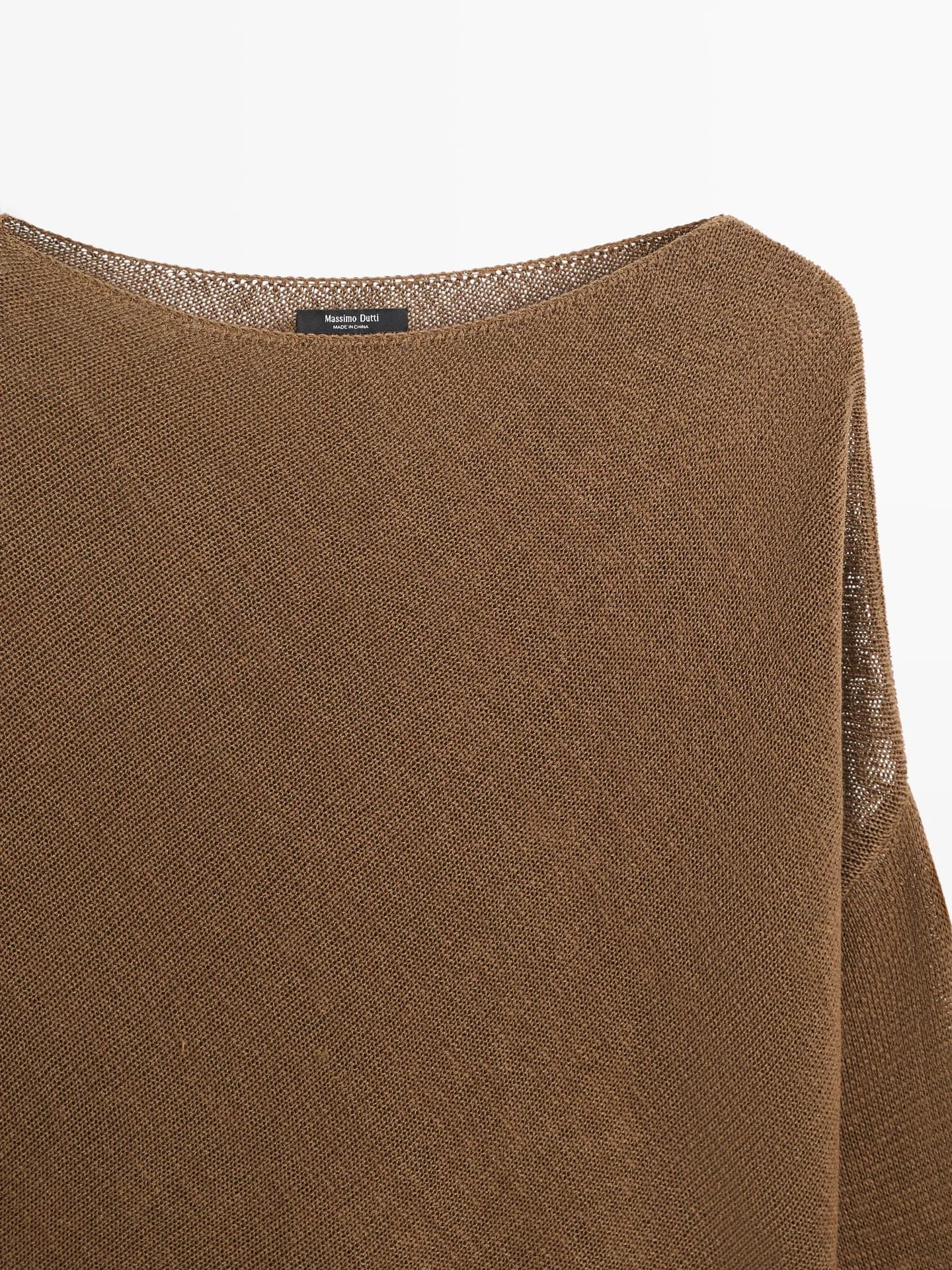 Свитер асимметричной вязки - фото 3