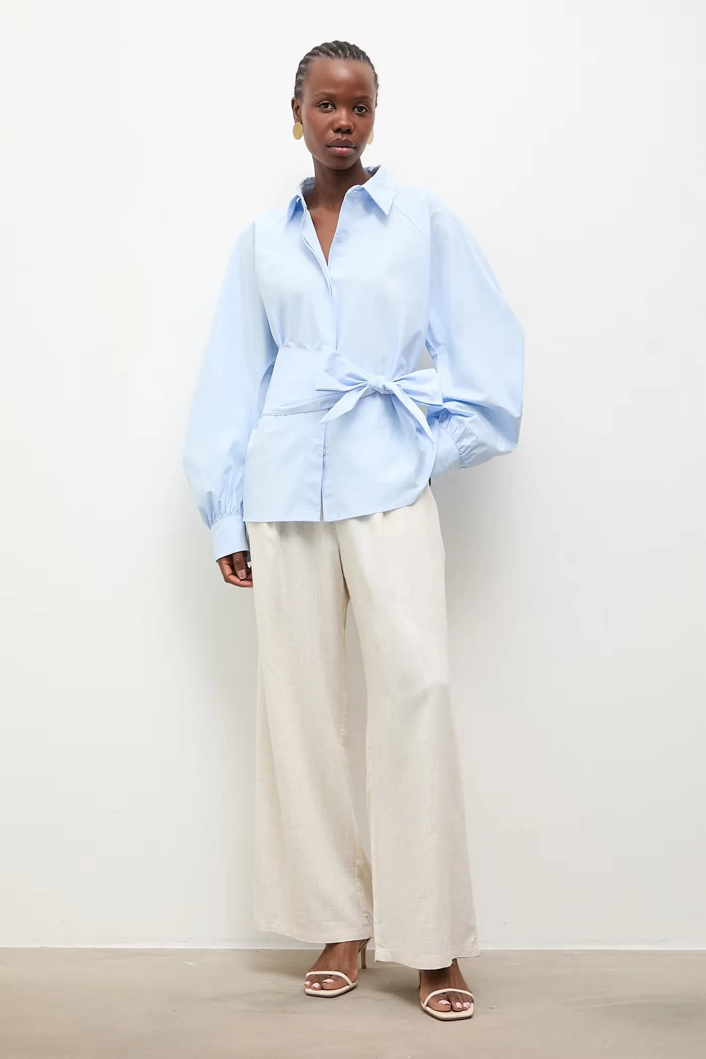 Женская хлопковая рубашка