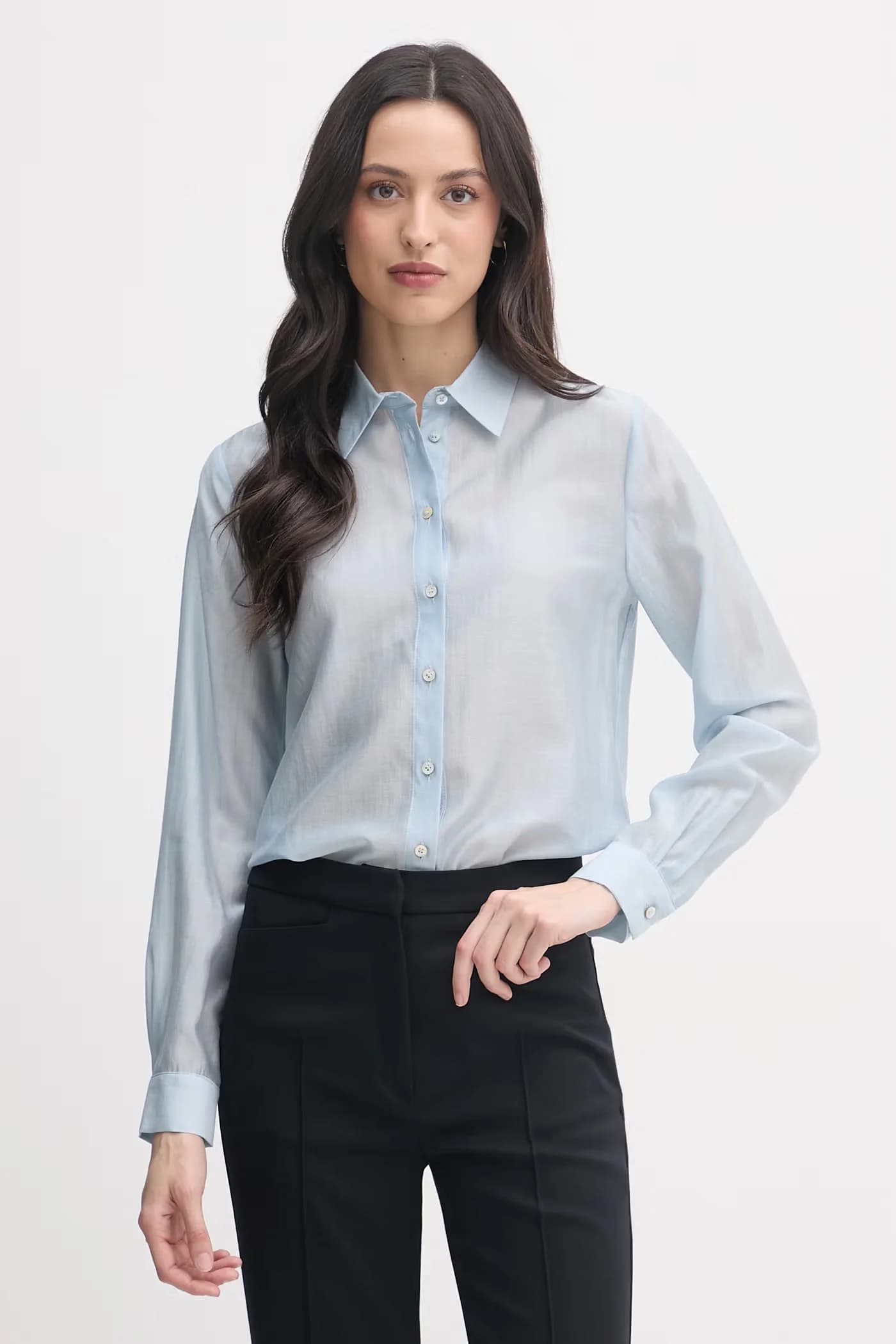 Женская рубашка с лиоцеллом