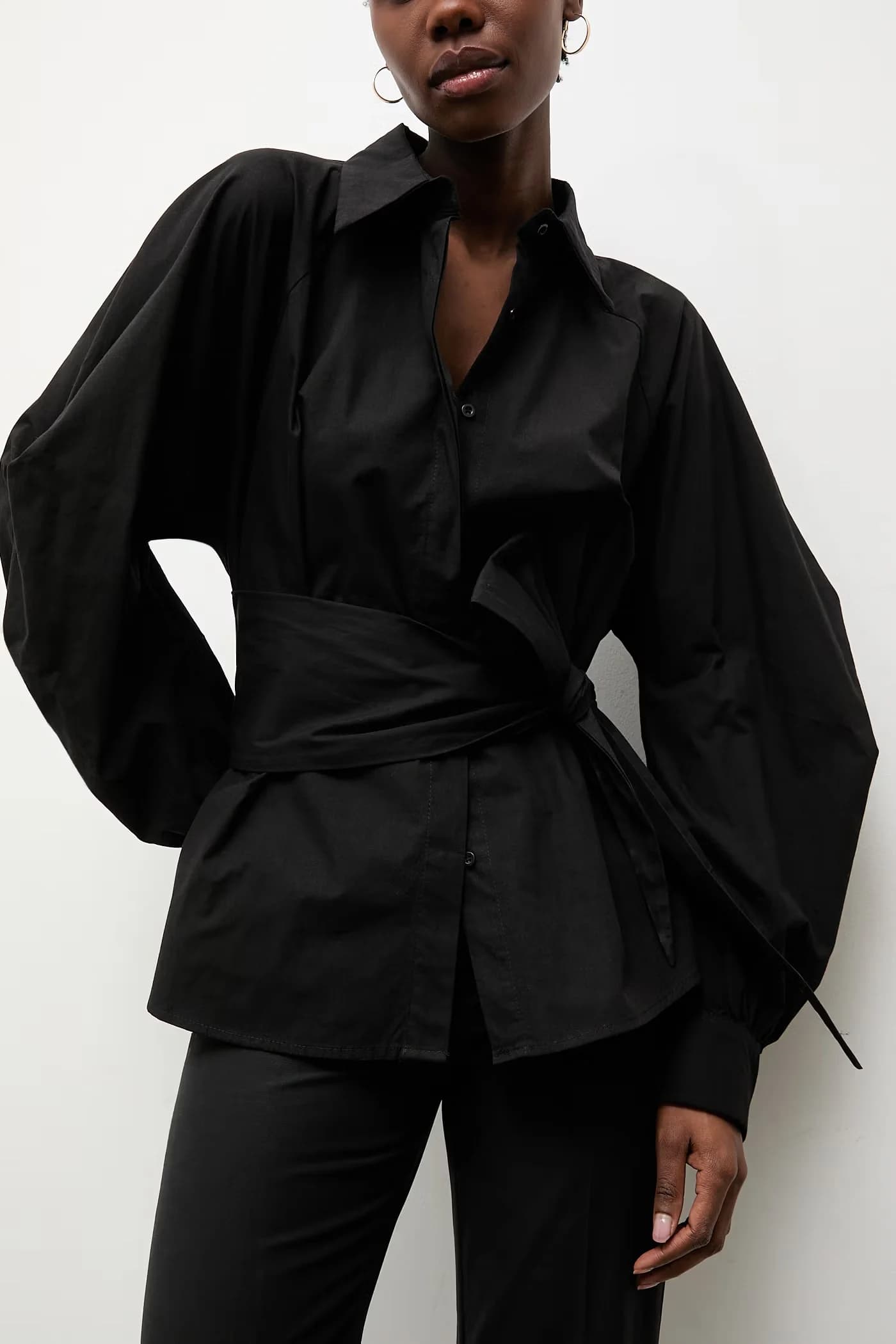 Женская хлопковая рубашка