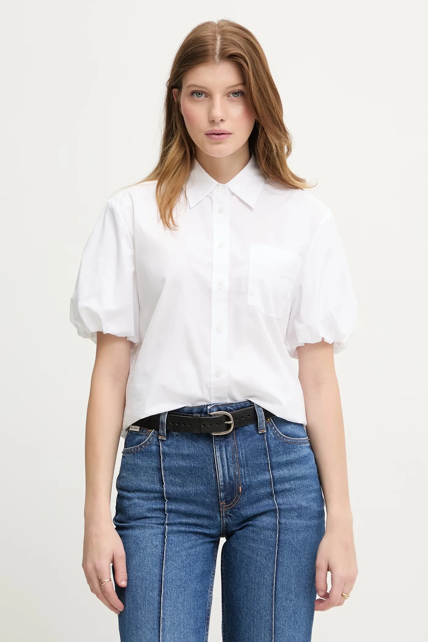 Женская рубашка из хлопка Evergreen