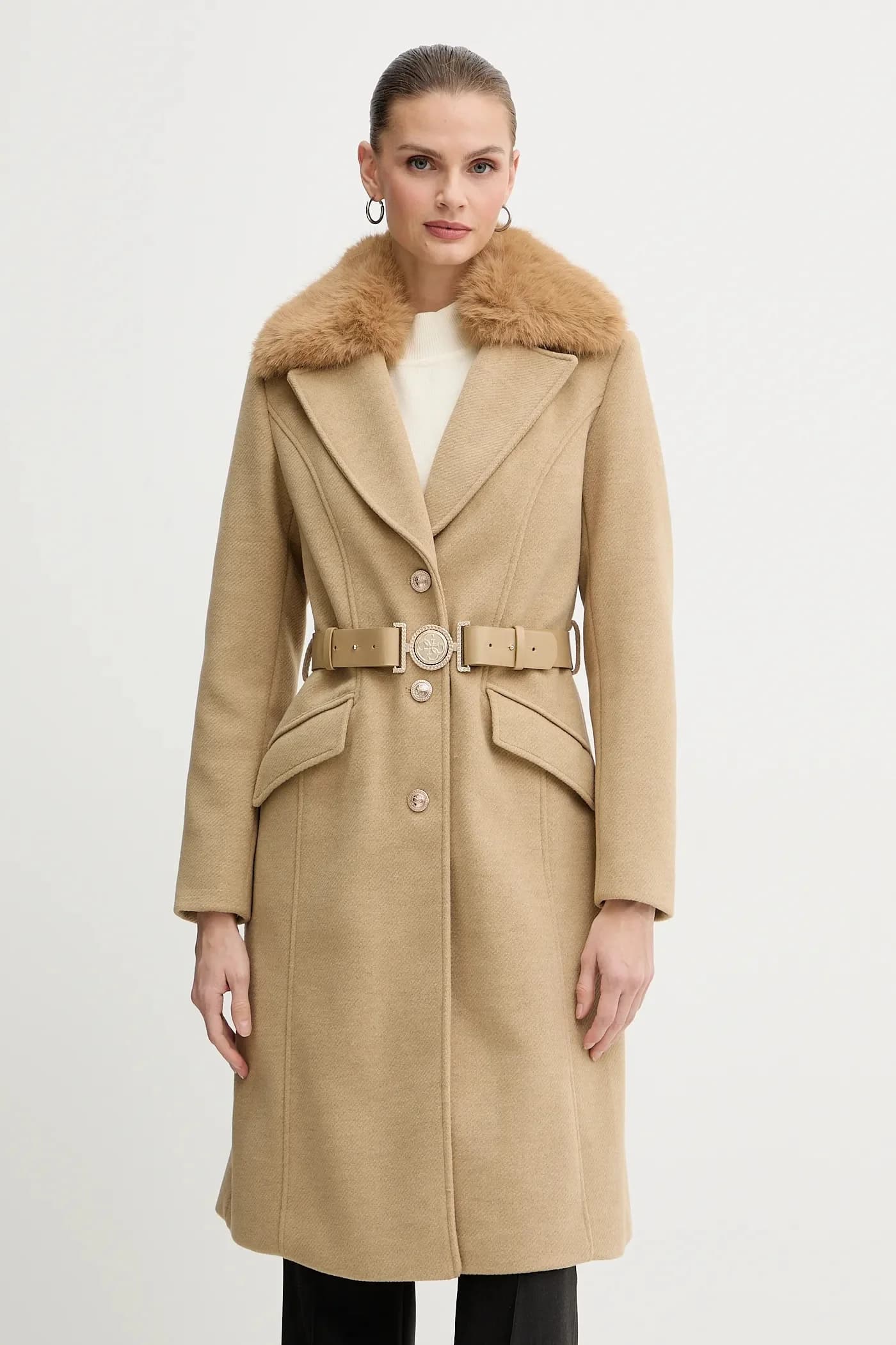 пальто NEW PATRICE из смесовой шерсти