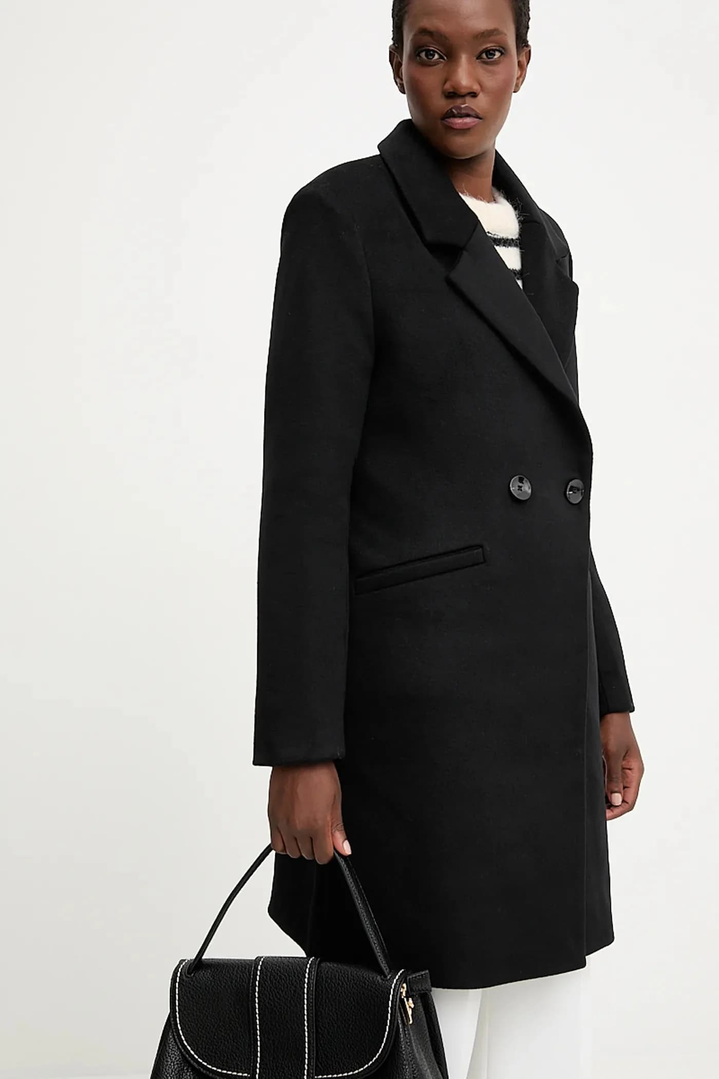 Шерстяное пальто