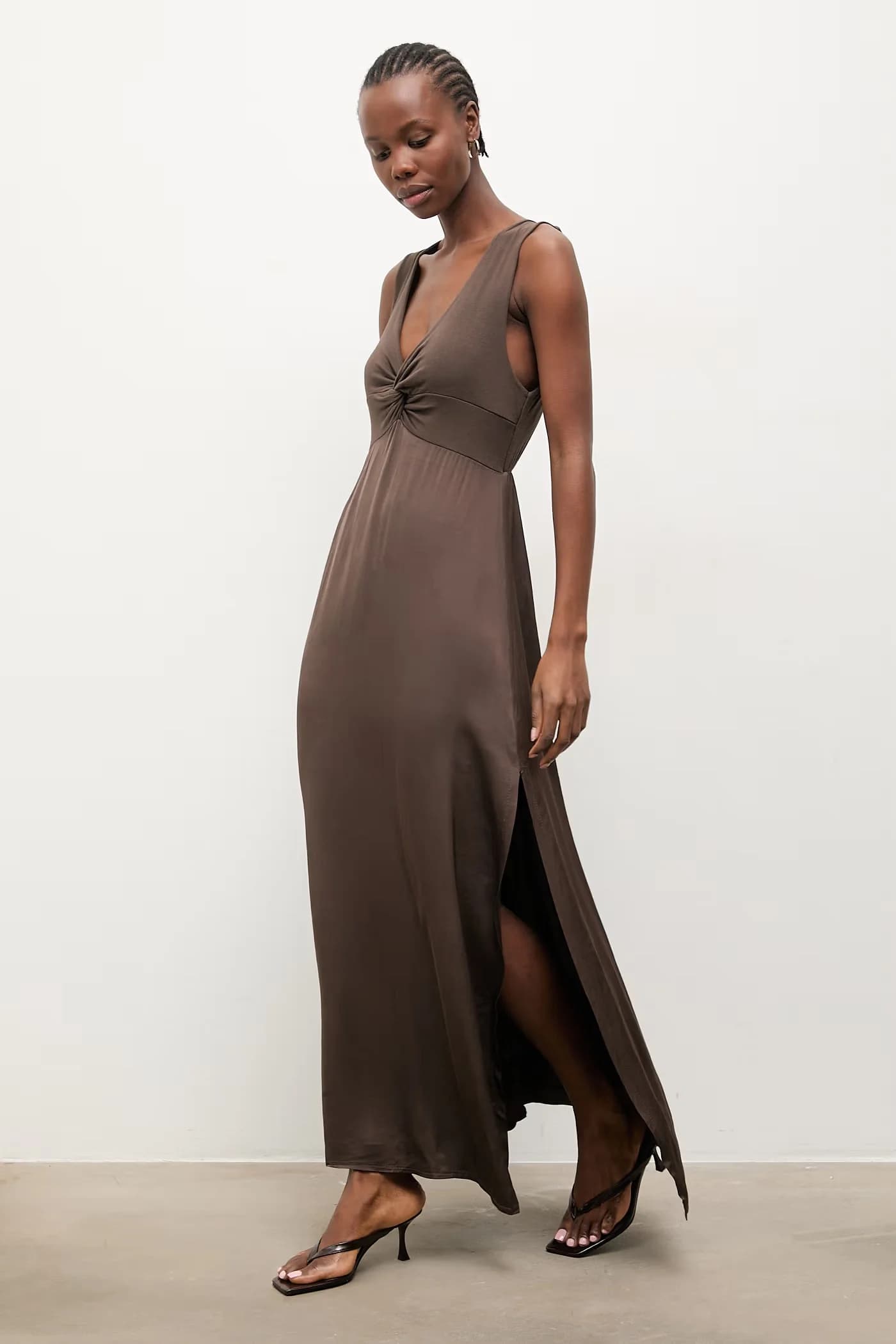 Платье из вискозы